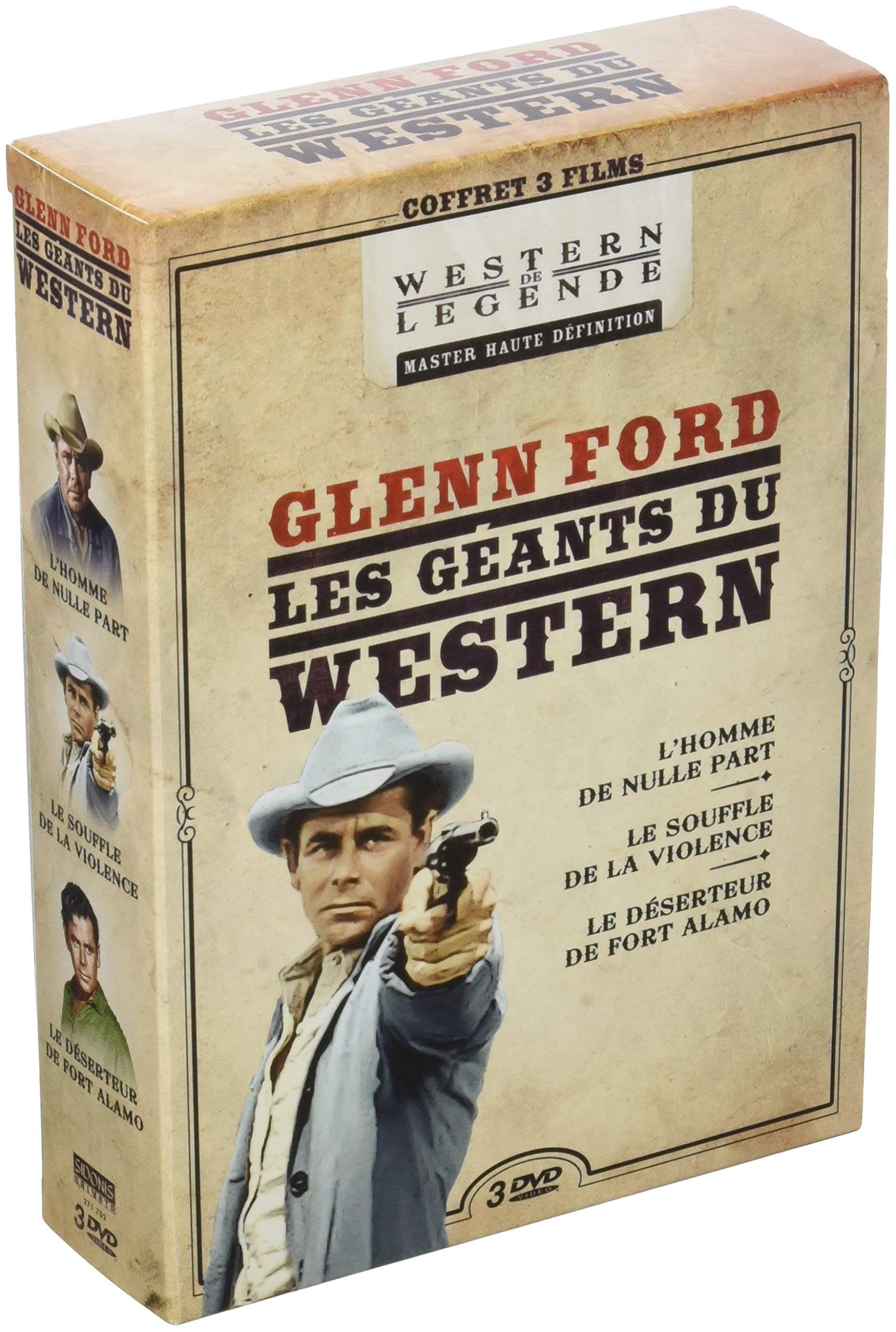 Les géants du western : glenn ford - coffret 3 films Films