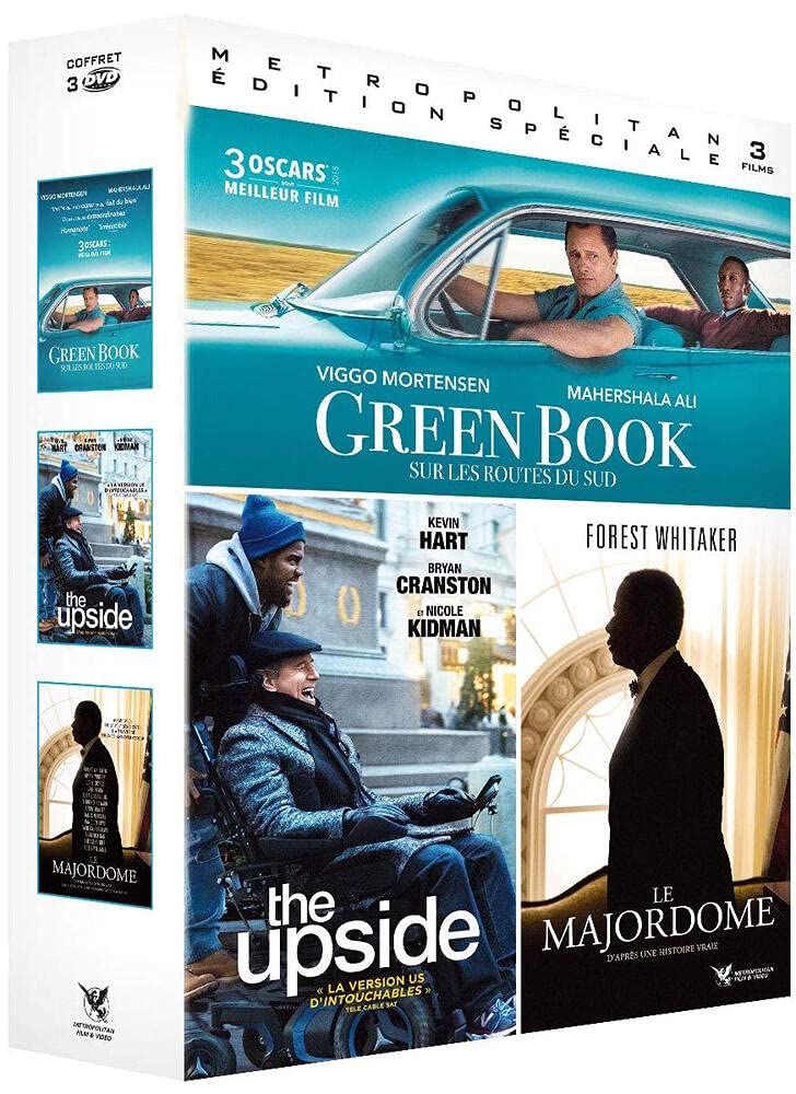 Feel good movies - coffret 3 films : green book : sur les routes du sud + le majordome + the upside Movies