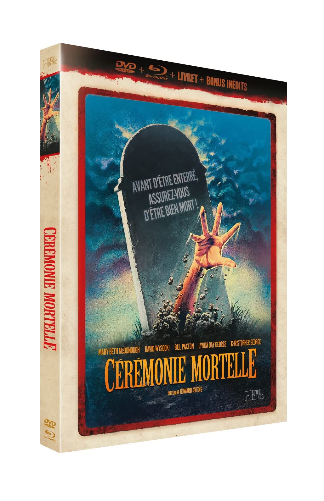 CÉRÉMONIE MORTELLE - Edition Limitée COLLECTOR Digipak - COMBO BLU-RAY + DVD + LIVRET dvd