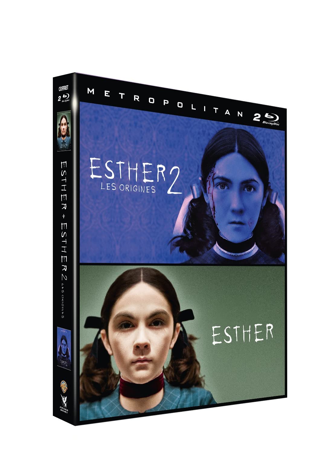 COFFRET ESTHER + ESTHER 2 : LES ORIGINES dvd