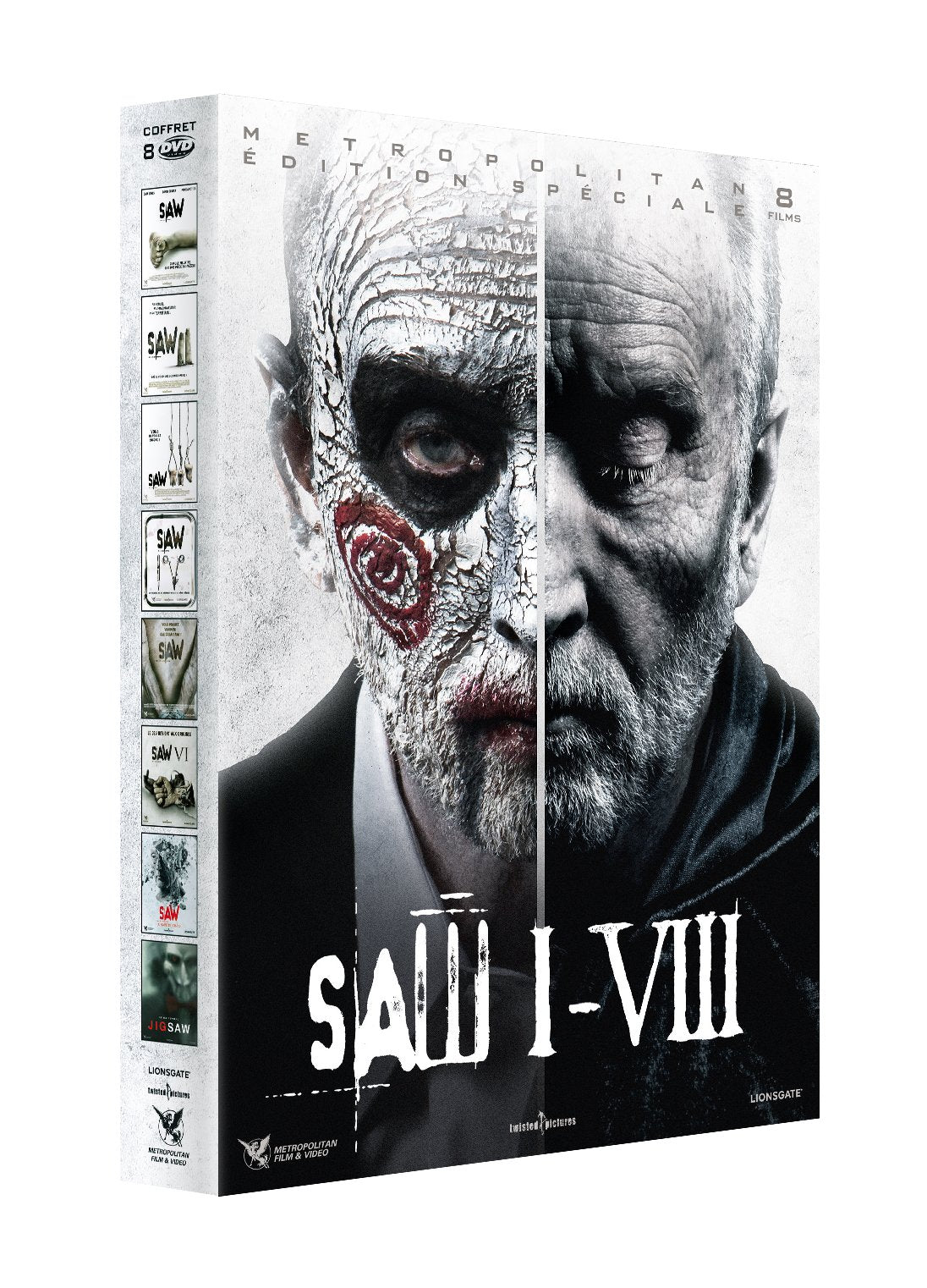 Saw : L'intégrale 8 films - Saw I-VIII dvd