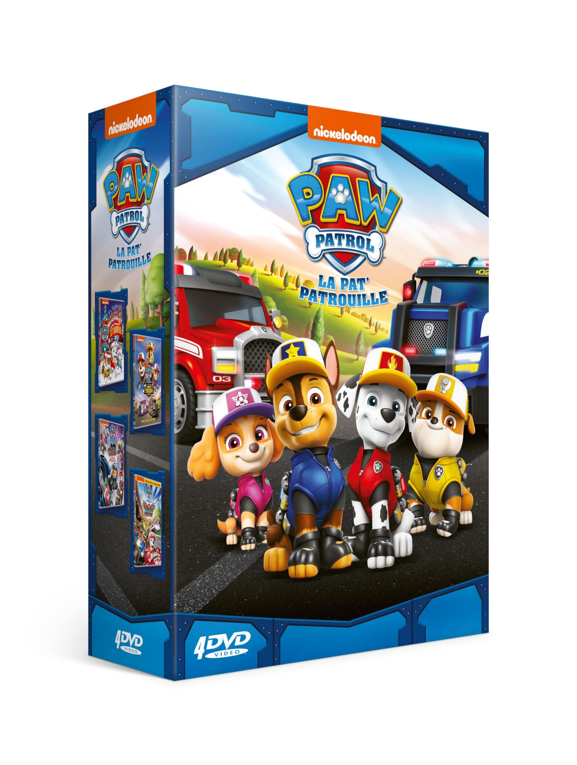 Paw Patrol, La Pat' Patrouille - Coffret 4 DVD dvd