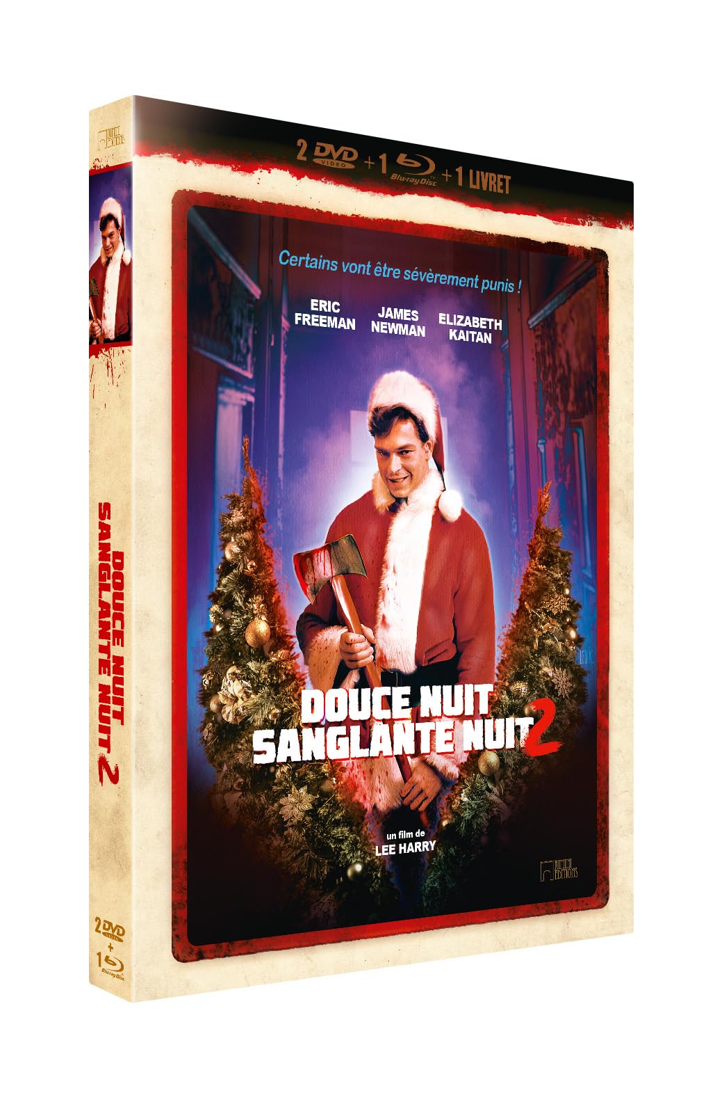 Douce Nuit, Sanglante Nuit 2 - COLLECTOR Digipak Edition Limitée - COMBO BLURAY + DVD + LIVRET - Inclus le 1er film Movies