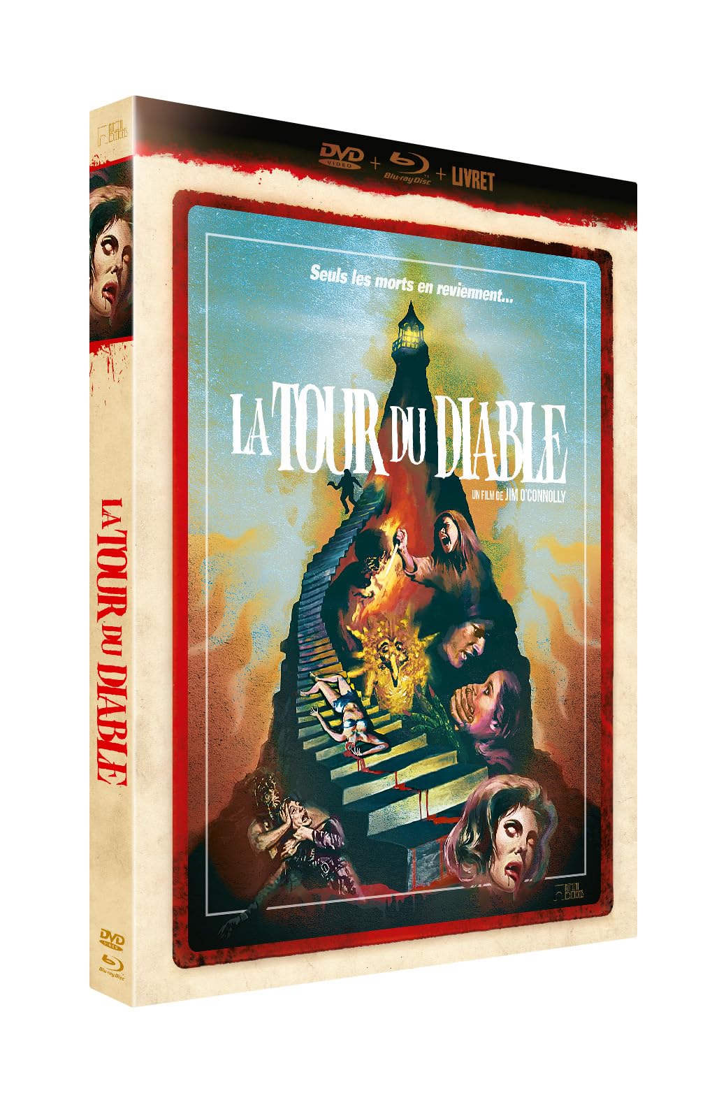 La Tour du Diable - Collector Digipak Edition Limitée - COMBO BLURAY + DVD + LIVRET Movies