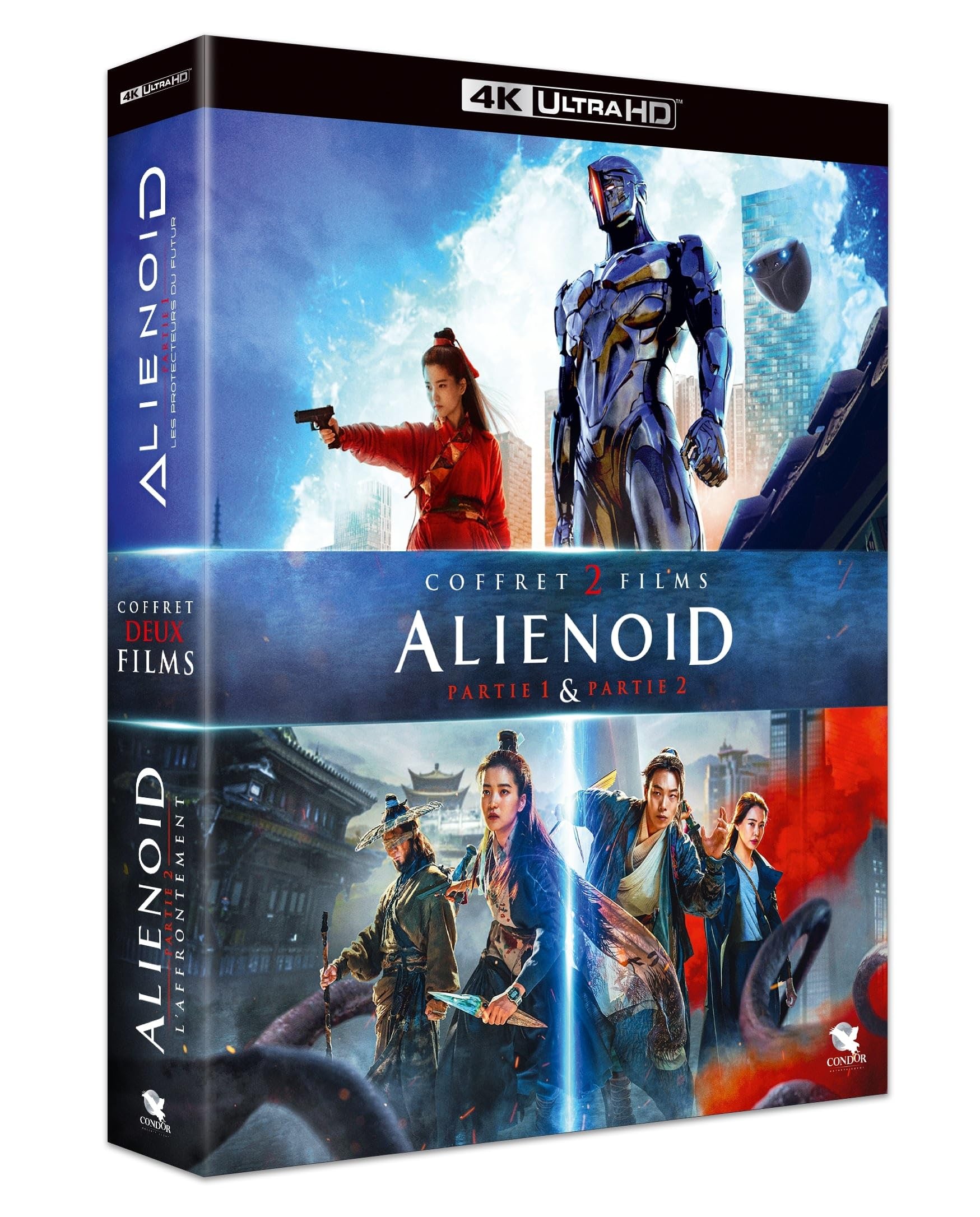 Alienoid : Les Protecteurs du futur + Alienoid : L'Affrontement dvd