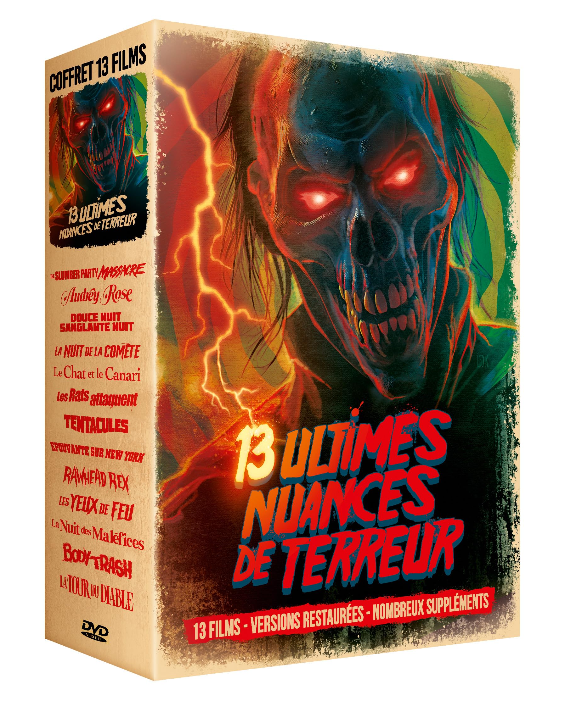 Coffret 13 ultimes Nuances de Terreur - DVD dvd