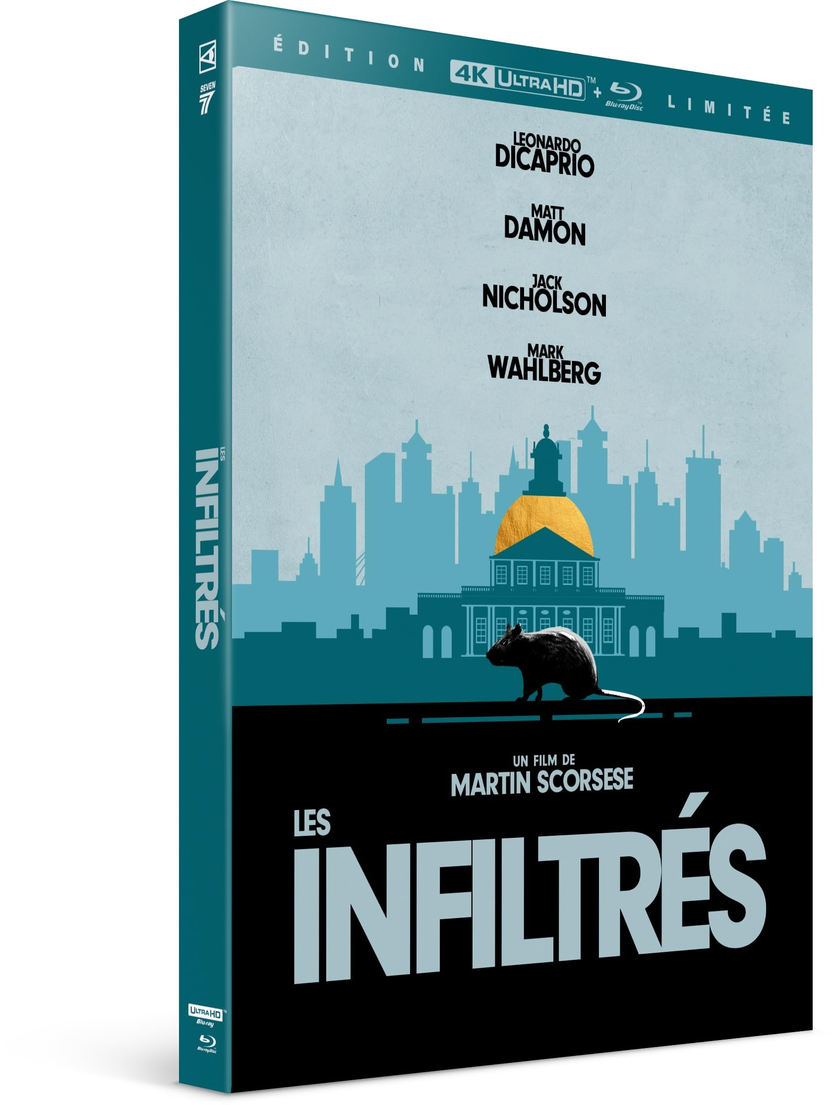LES INFILTRES COLLECTOR Digipak Edition Limitée - COMBO 4K + BLURAY dvd