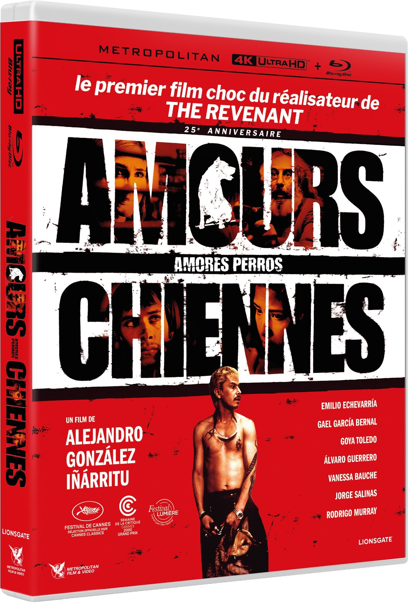 AMOURS CHIENNES - Edition Limitée - COMBO 4K + BLURAY dvd