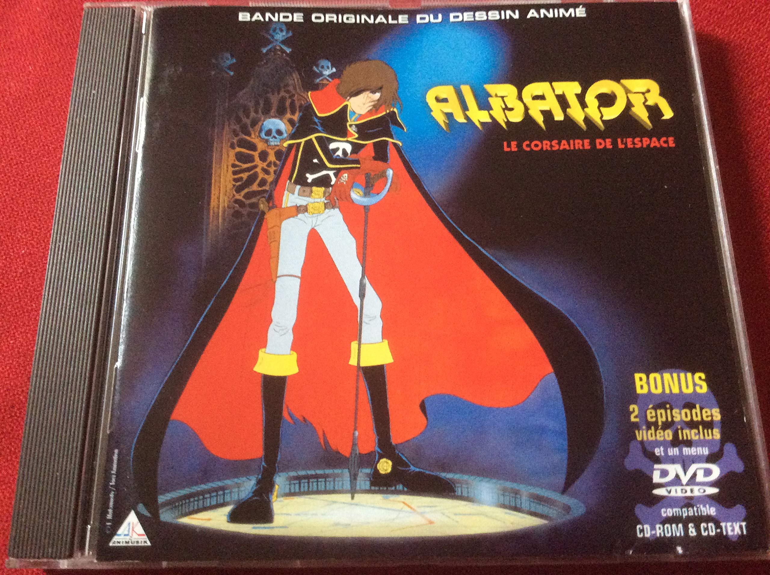 CD ALBATOR collection AK ( harlock ) B.O Bande originale officielle du dessin animé cd très rare Music