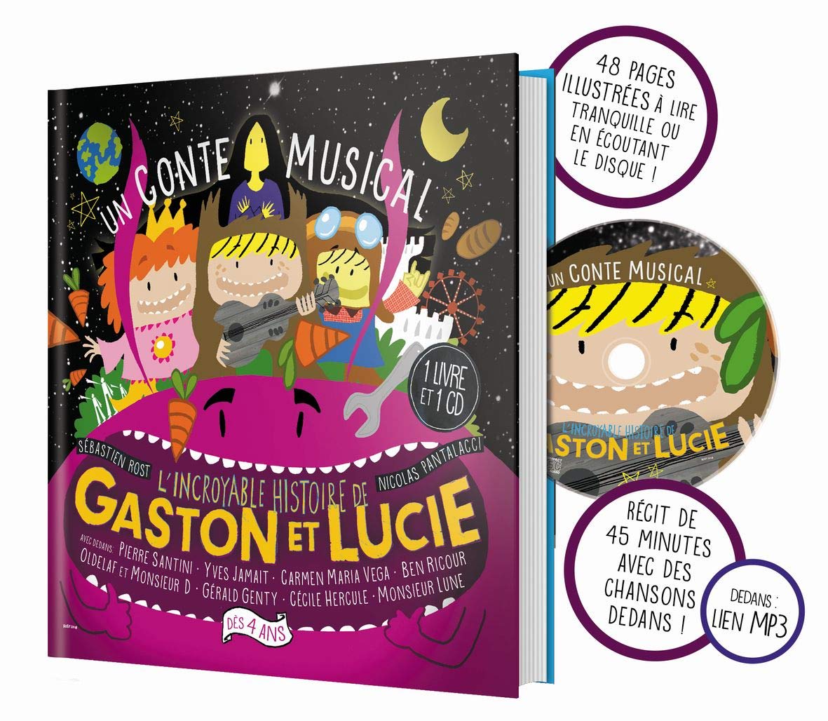 L'Incroyable Histoire de Gaston & Lucie (Livre + CD) book
