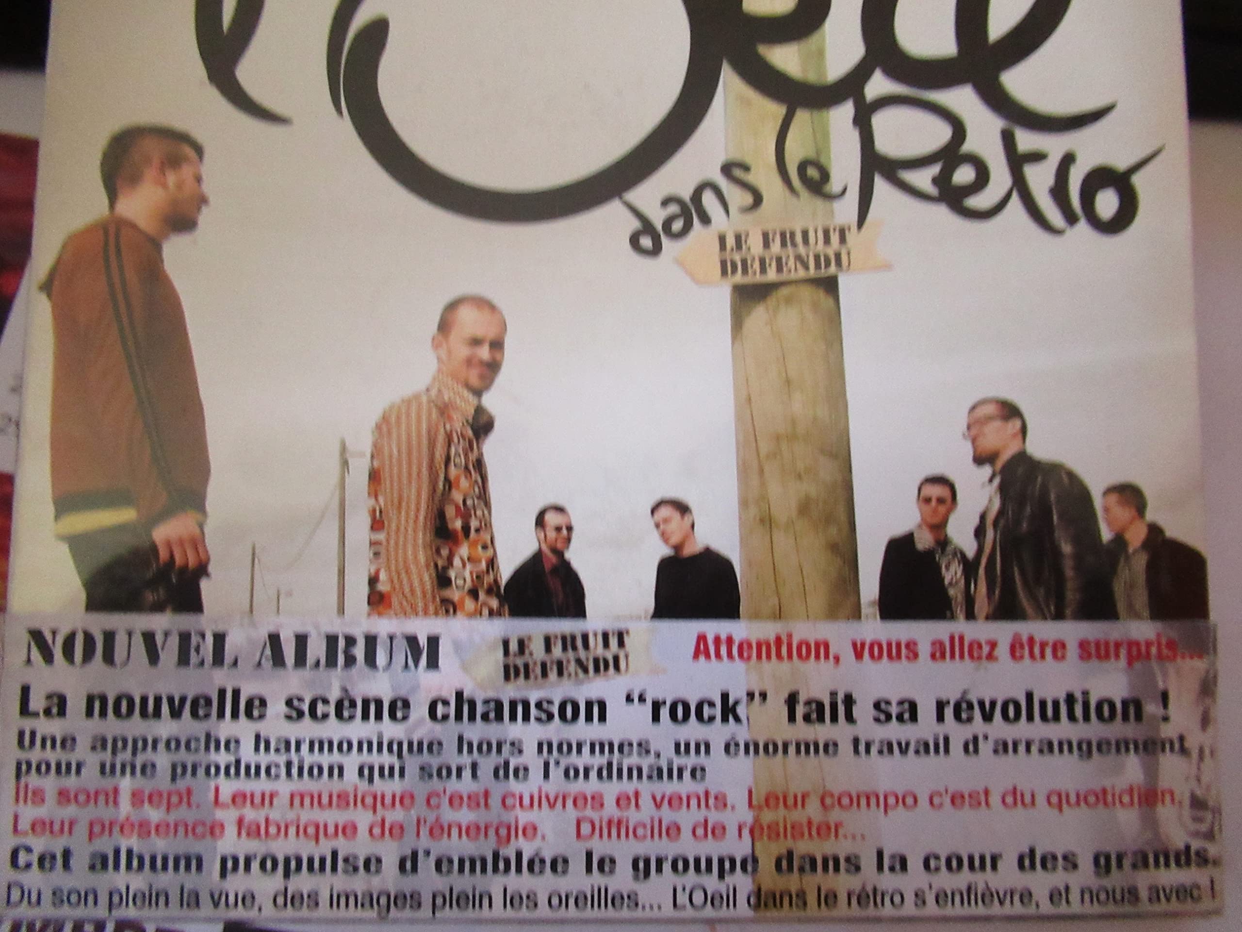 L'oil Dans Le Retro - Le Fruit Defendu Rock
