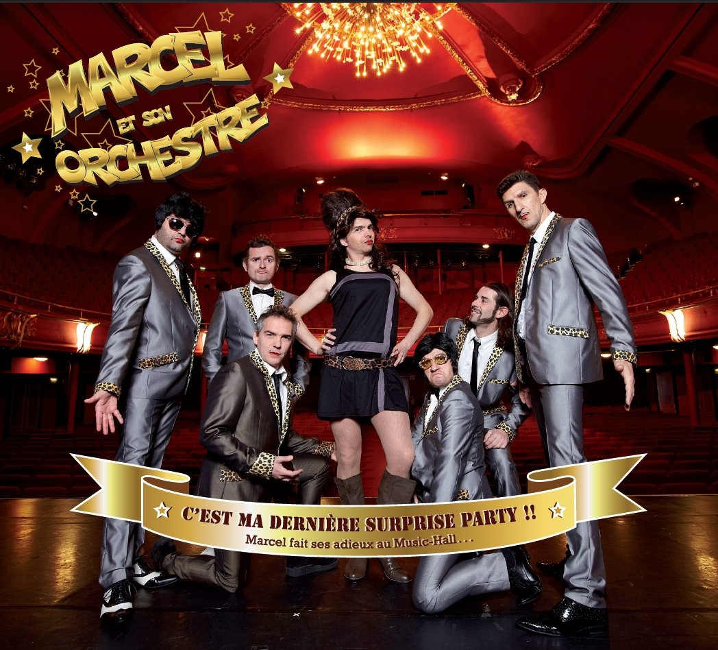 C'est Ma Derniere Surprise Party (1 Cds + 2 DVD) cd