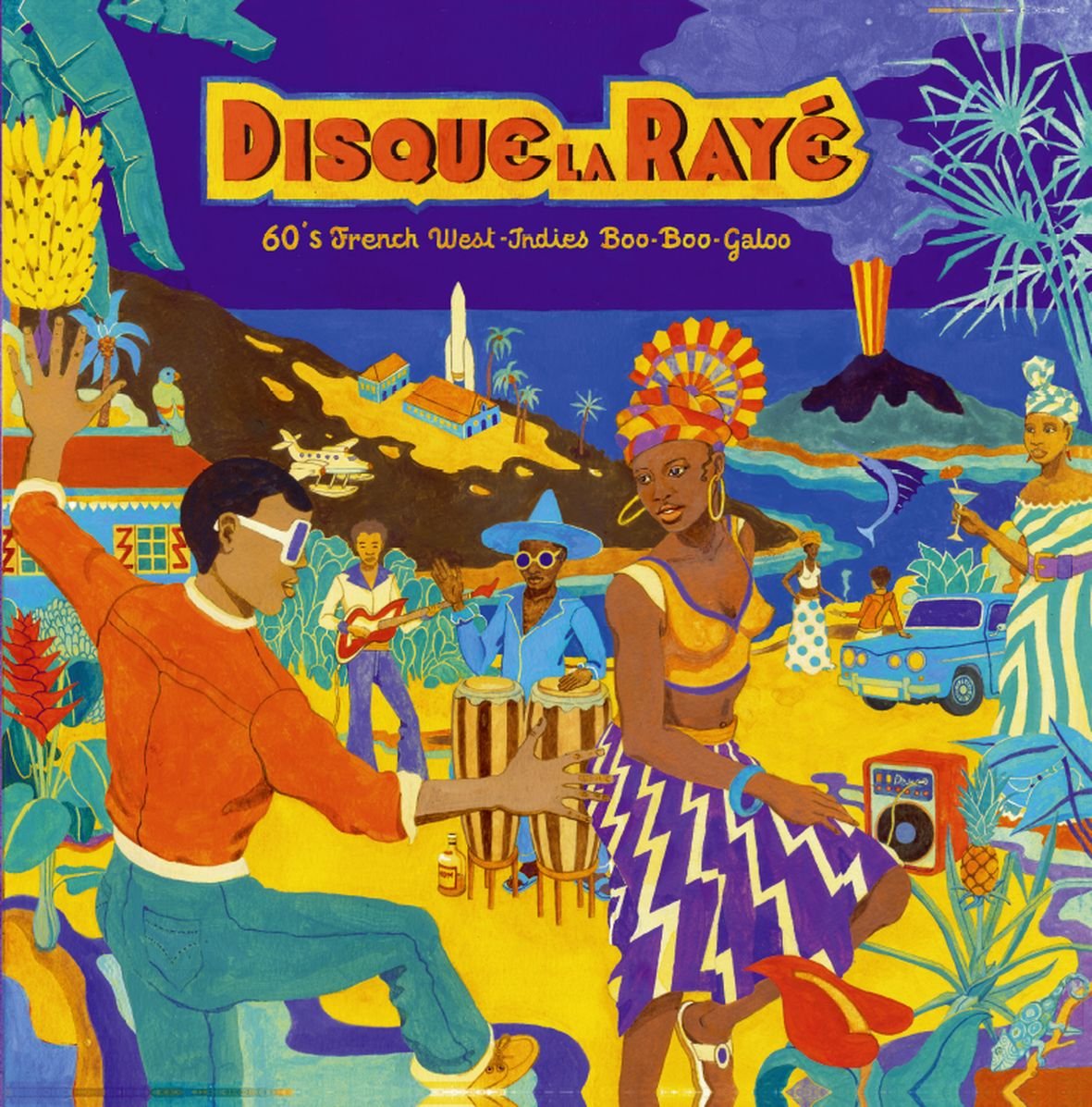 Disque la Raye - 60'S French West Indies Boo-Boo-Galoo cd