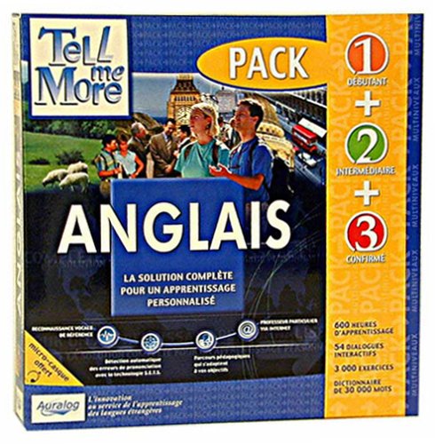 Tell Me More Anglais 1+2+3 Learning