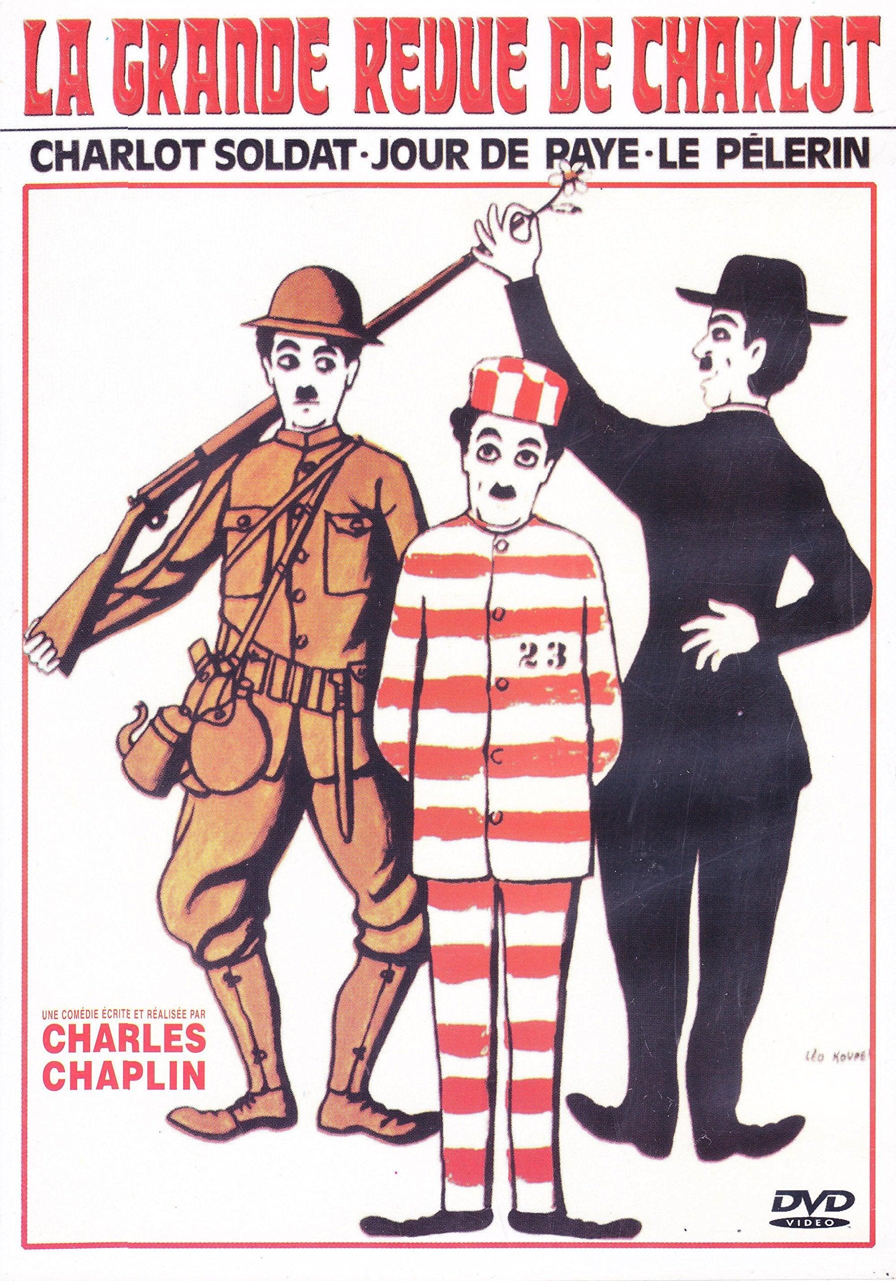 La Grande revue de Charlot (Charlot soldat / Jour de paye / Le pélerin) Films