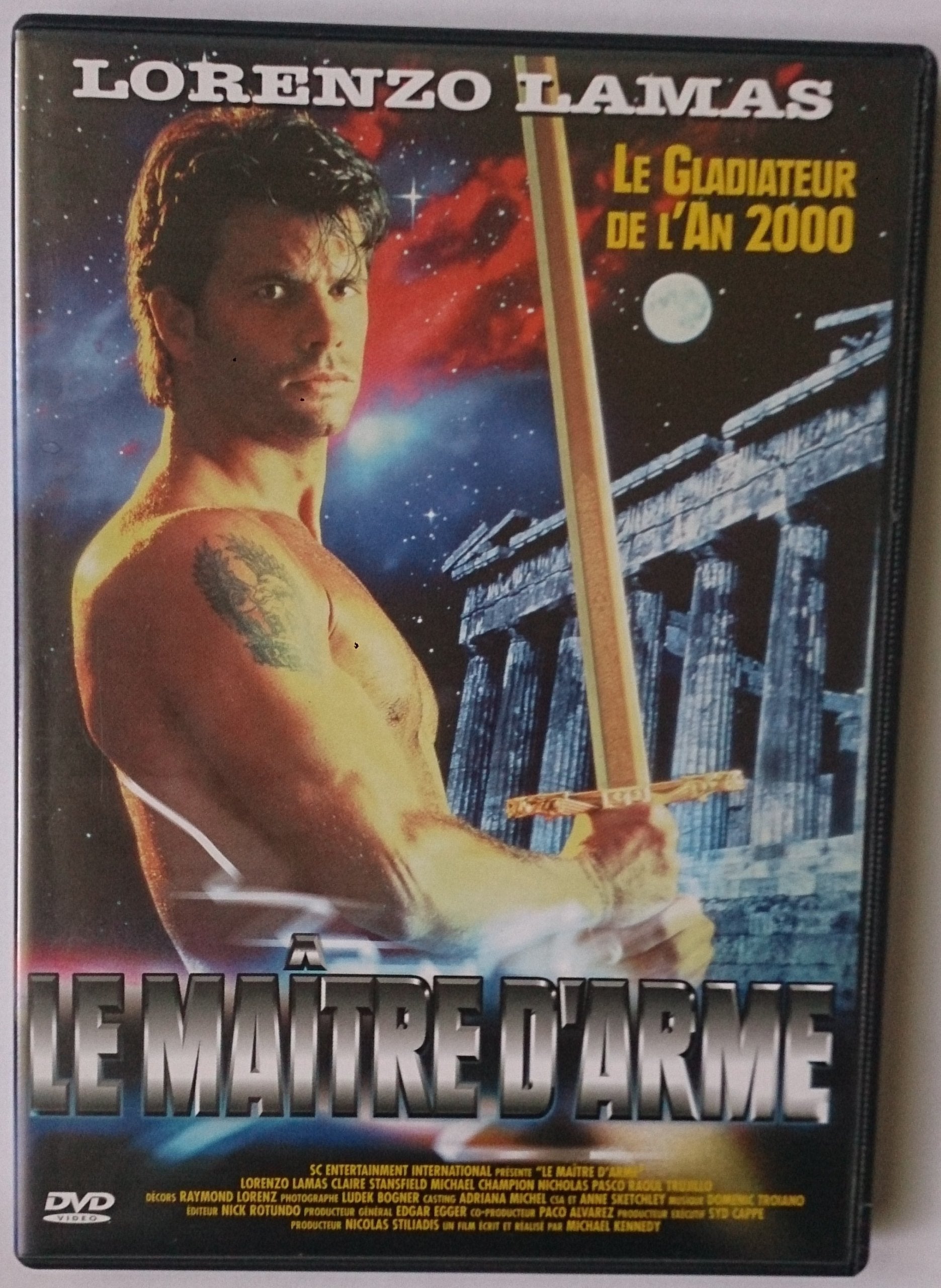 Le maître d'arme (Le gladiateur de l'an 2000) dvd