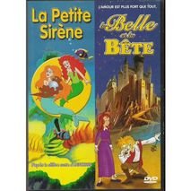 NON COMMUNIQUE DVD - LA PETITE SIRENE + LA BELLE ET LA BETE (Search Terms: Studios Pixar) dvd