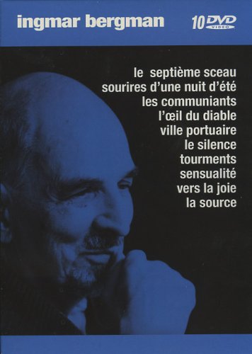 Coffret Ingmar Bergman bleu 10 DVD : le septieme sceau / sourire d'une nuit d'ete / les communiants / l'oeil du diable / ville Movies