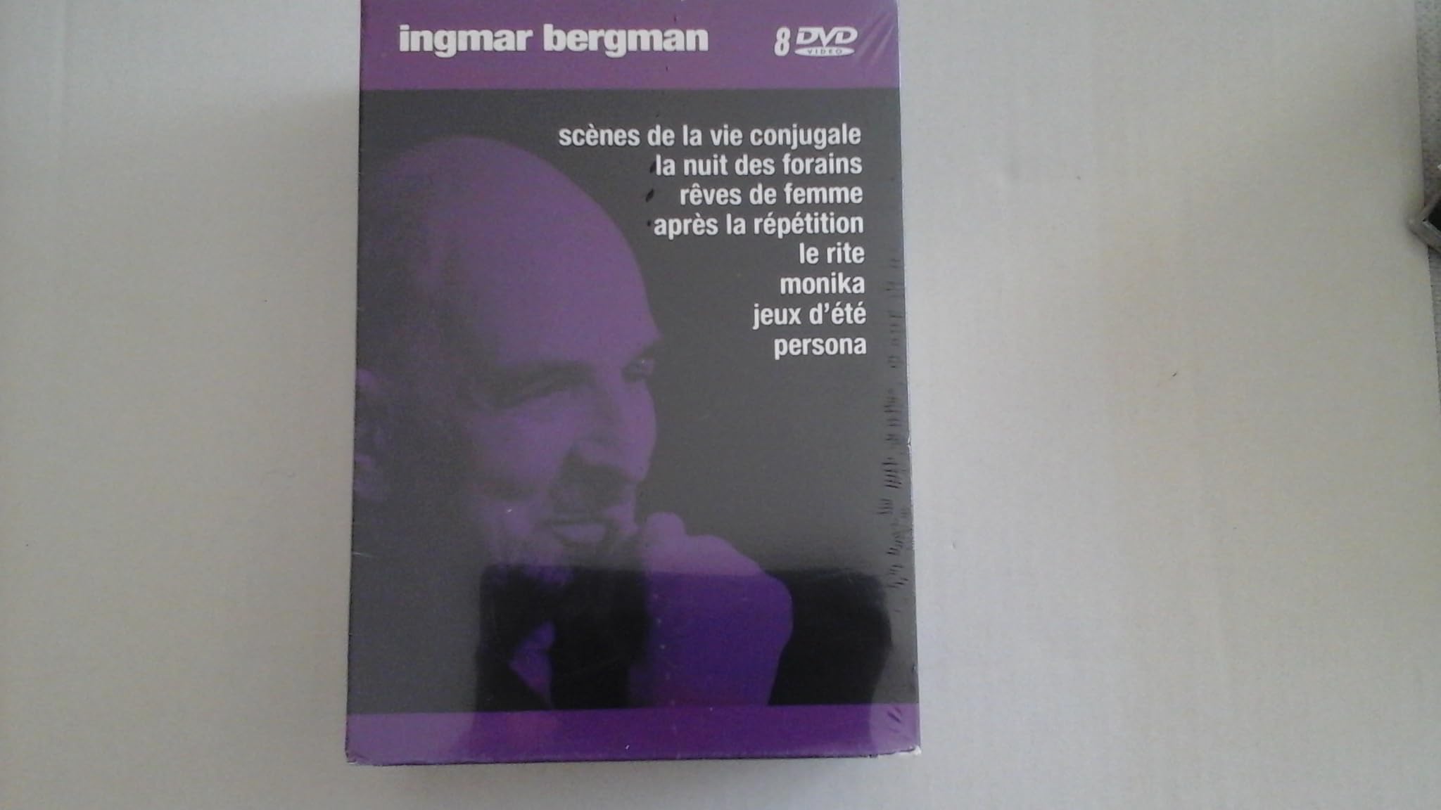 Coffret Ingmar Bergman violet 8 DVD : scene de la vie conjugale / la nuit des forrains / reve de femme / apres la repetition / Movies