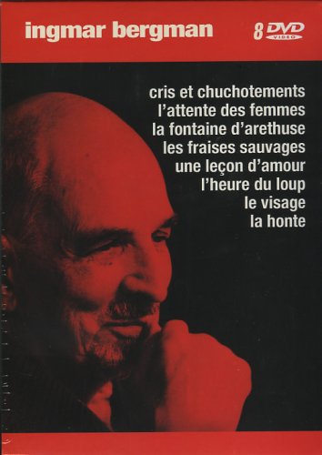 Coffret Ingmar Bergman rouge 8 DVD : cris et chuchotements / l'attente des femmes / une lecon d'amour / les fraises sauvages / Movies