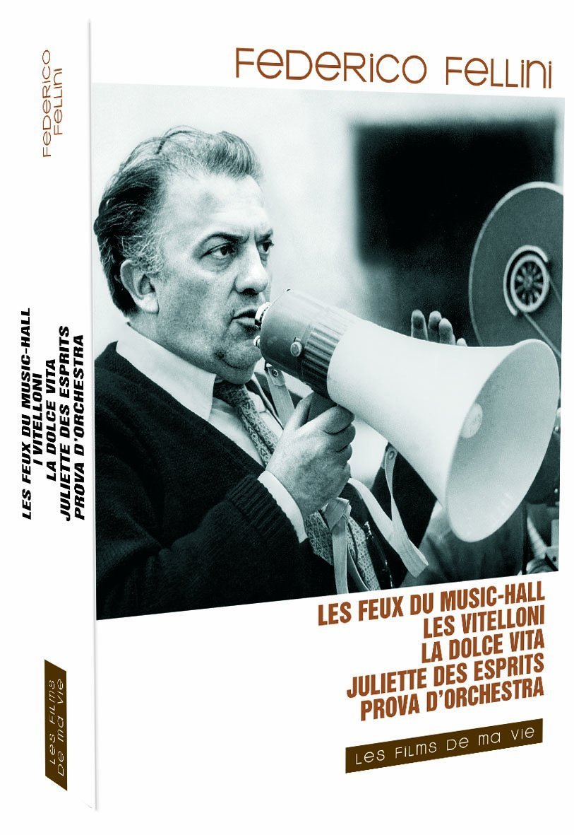 Coffret Fellini : Les feux du music-hall / Juliette des esprits / La dolce vita / I vitelloni / Prova d'orchestra - Coffret 5 DVD Movies