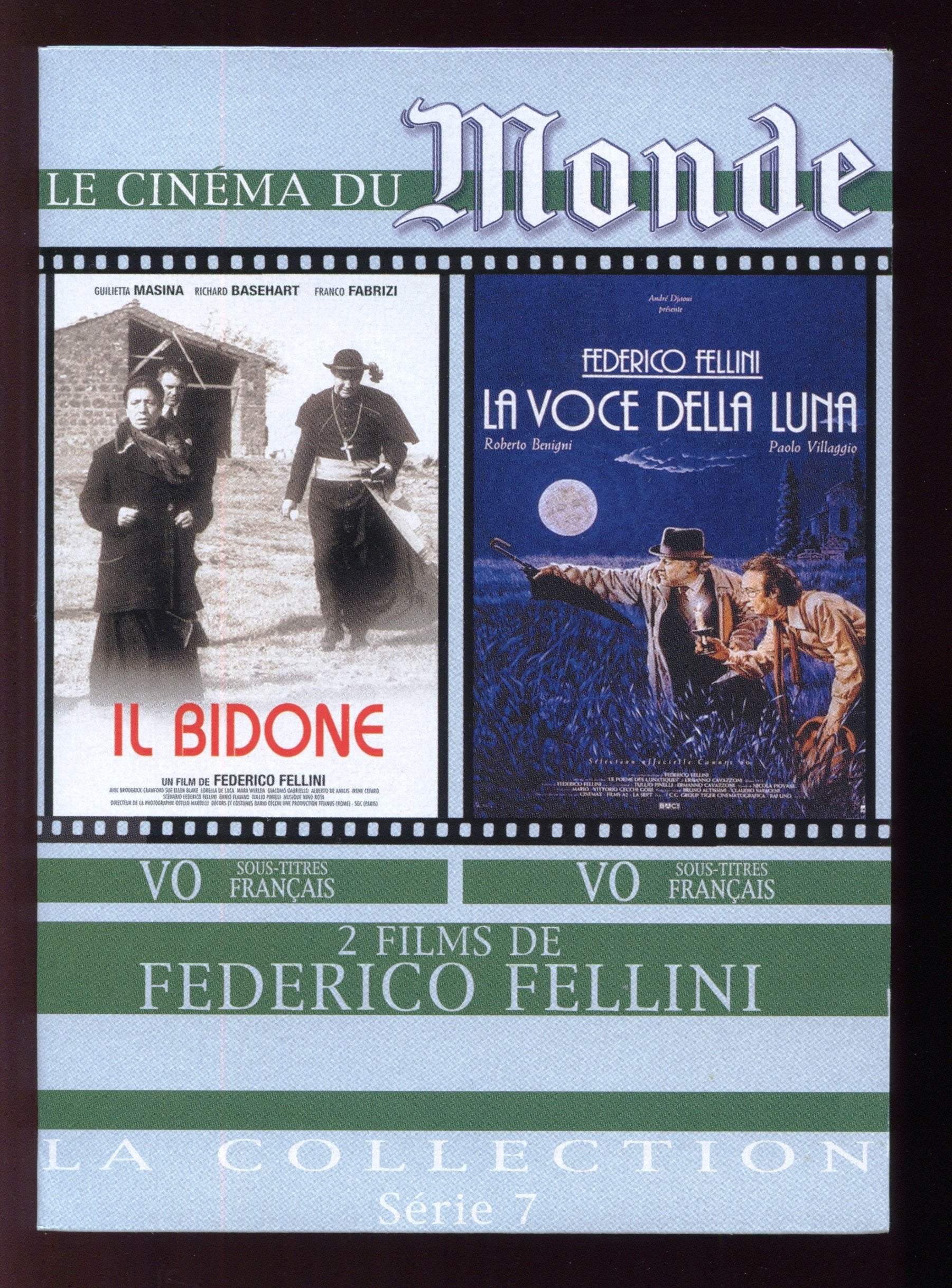 Coffret fellini : il bidone ; la voce della luna Films