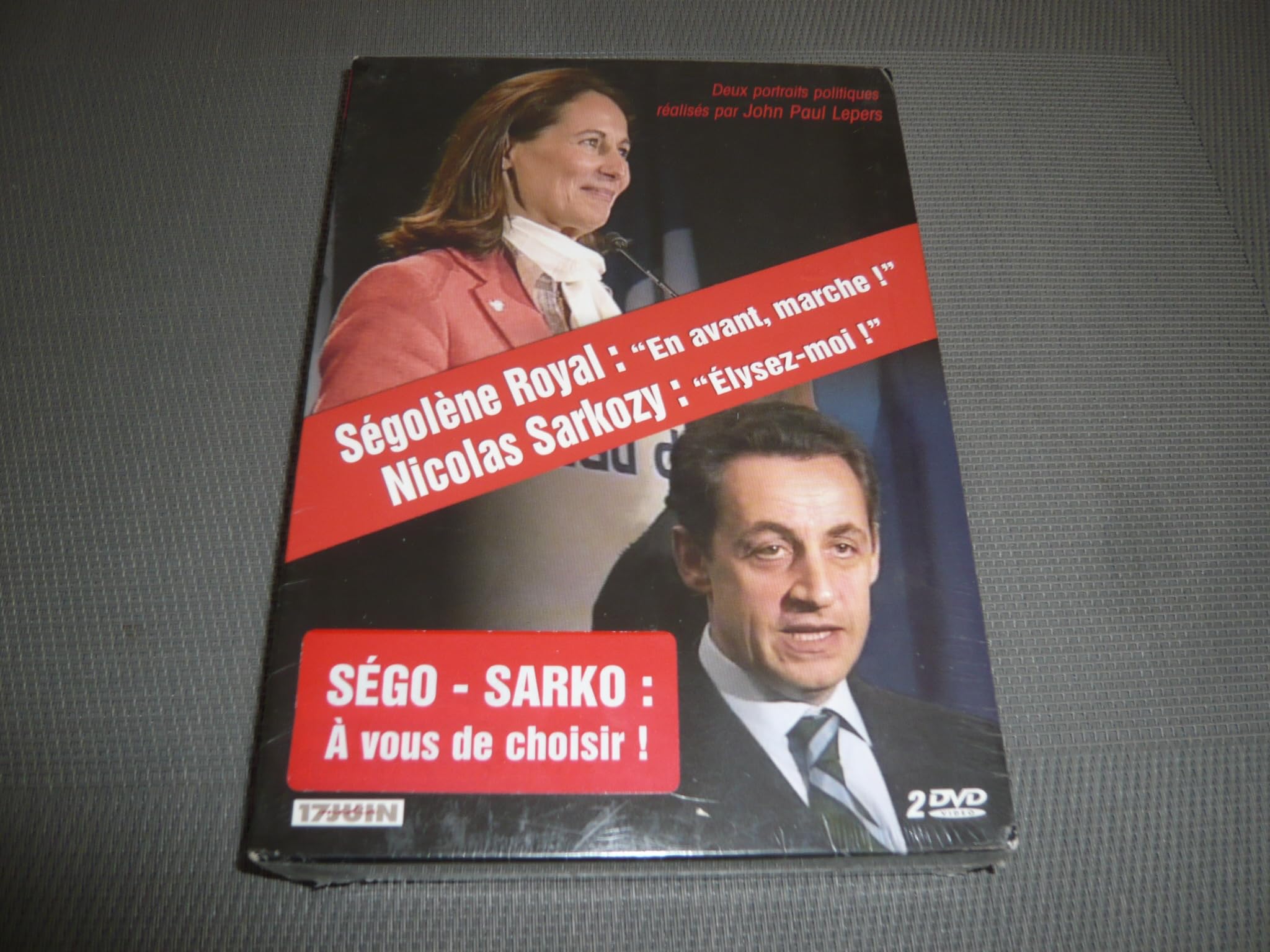 Segolene royal : en avant, marche ! ; nicolas sarkozy : elysez-moi ! Films