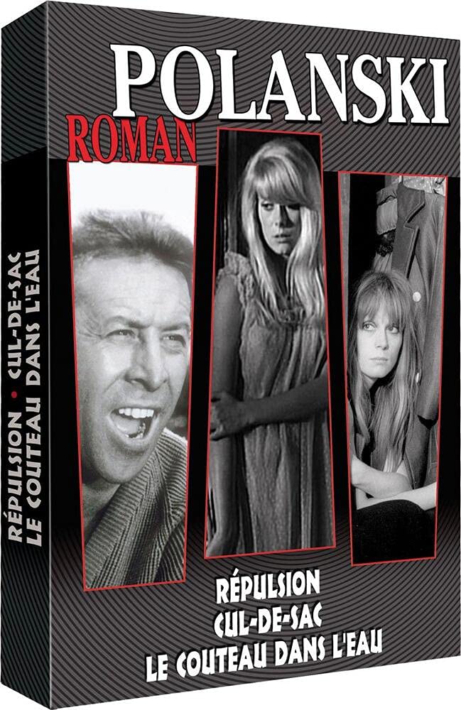 Coffret Roman Polanski : Répulsion - Cul-de-sac - Le couteau dans l'eau Films