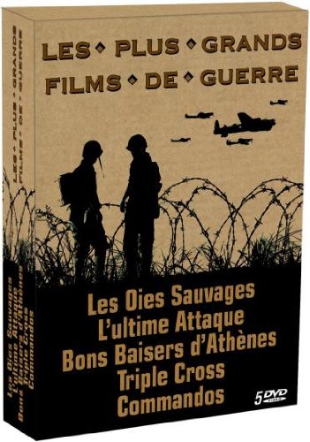 Les plus grands films de guerre : Les oies sauvages + L'ultime attaque + Bons baisers d'Athènes + Triple Cross + Commandos Movies