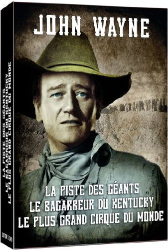 John Wayne-Coffret n° 2 : La Piste des géants + Le Bagarreur du Kentucky + Le Plus Grand Cirque du Monde Movies