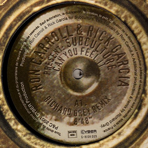 Subculture Can You Feel [Vinyl 12 Dance & Electronic