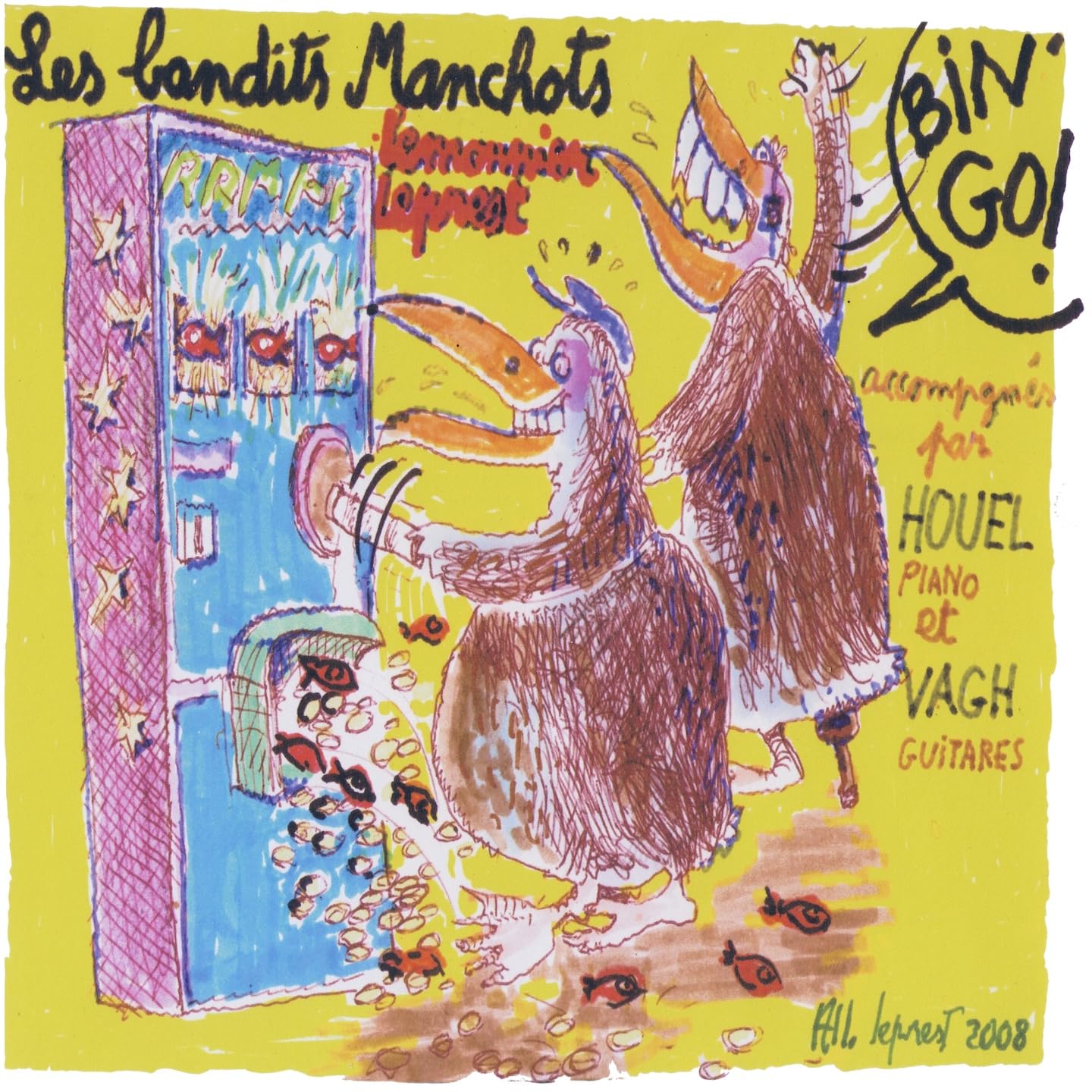 Chante Allain Leprest-Les Bandits Manchots cd