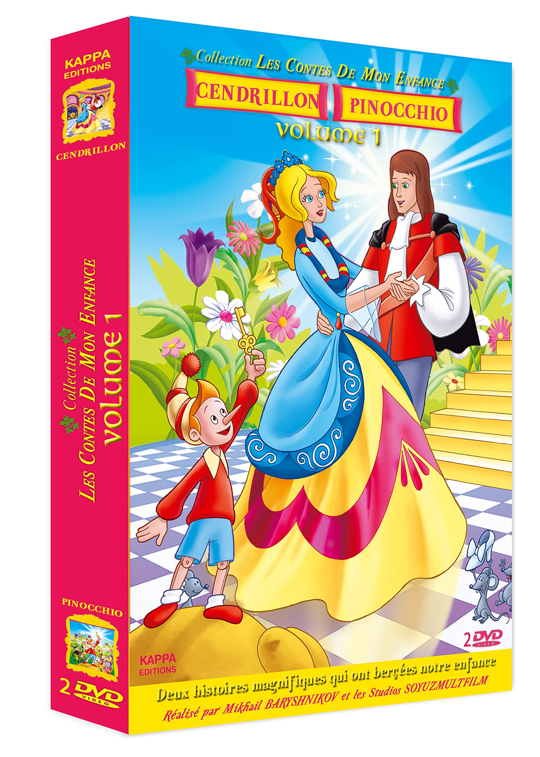 Les Contes de Mon enfance-Cendrillon + Pinocchio dvd