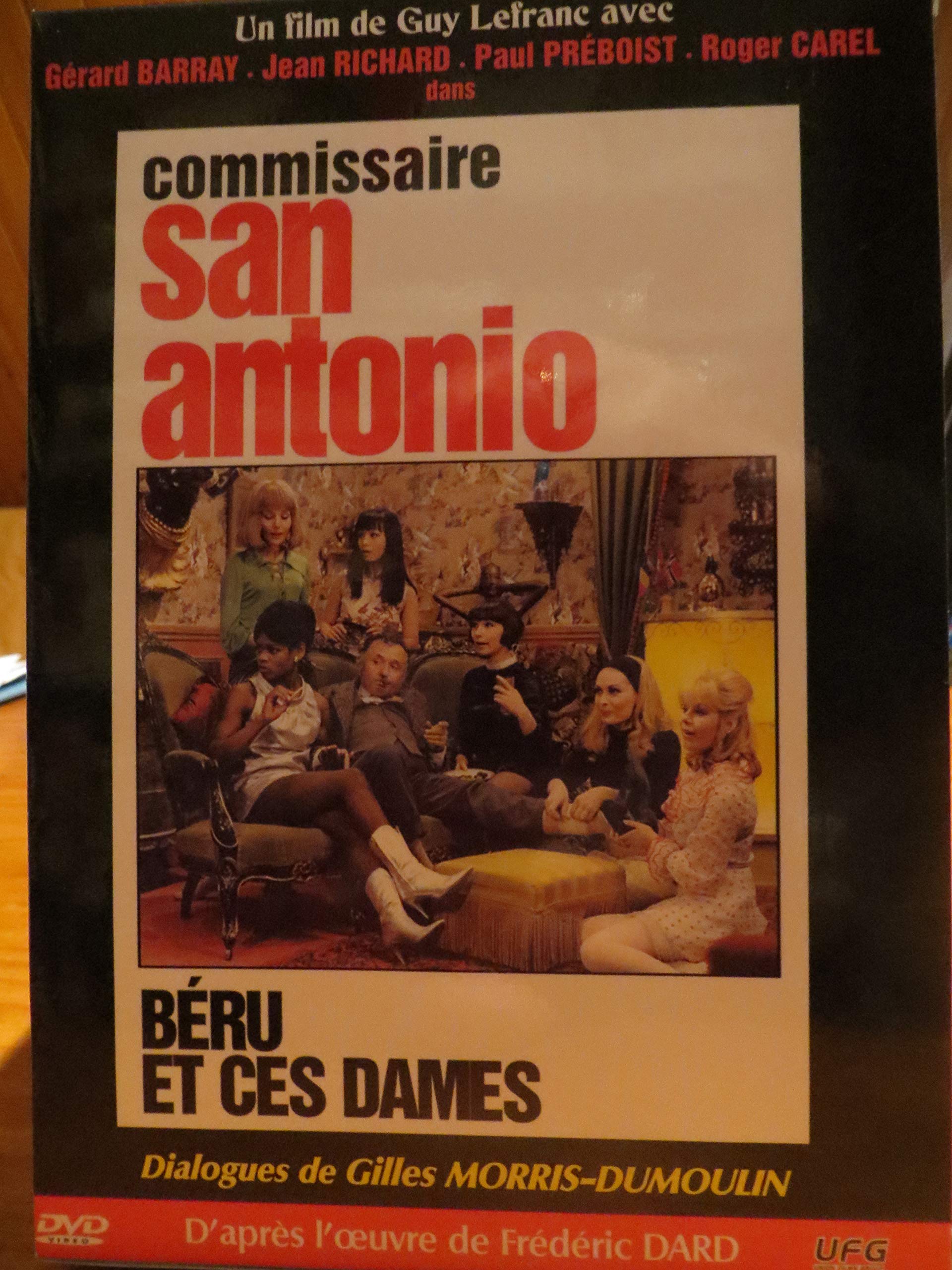 Coffret san antonio : sale temps pour les mouches ; beru et ses dames Films