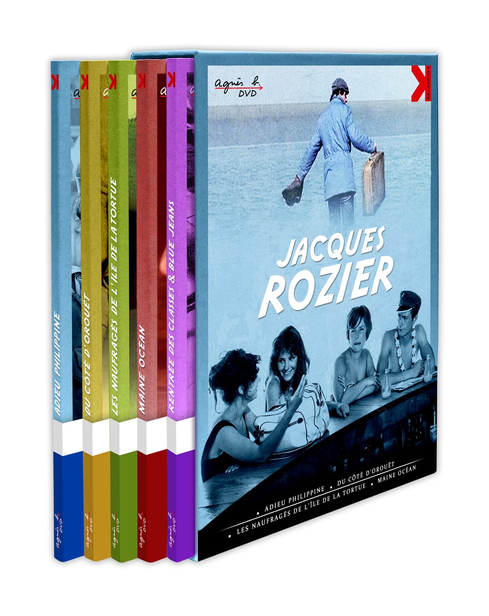 Coffret Jacques Rozier (Adieu Philippine / Du côté d'Orouët / Maine Océan / Les naufragés de l'île de la tortue) Movies