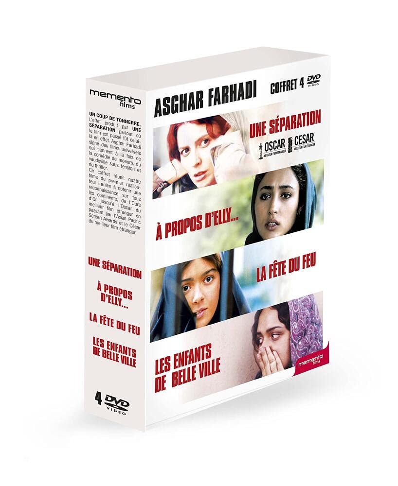 Coffret farhadi : une separation ; a propos d'elly ; la fete du feu ; les enfants de belleville Films