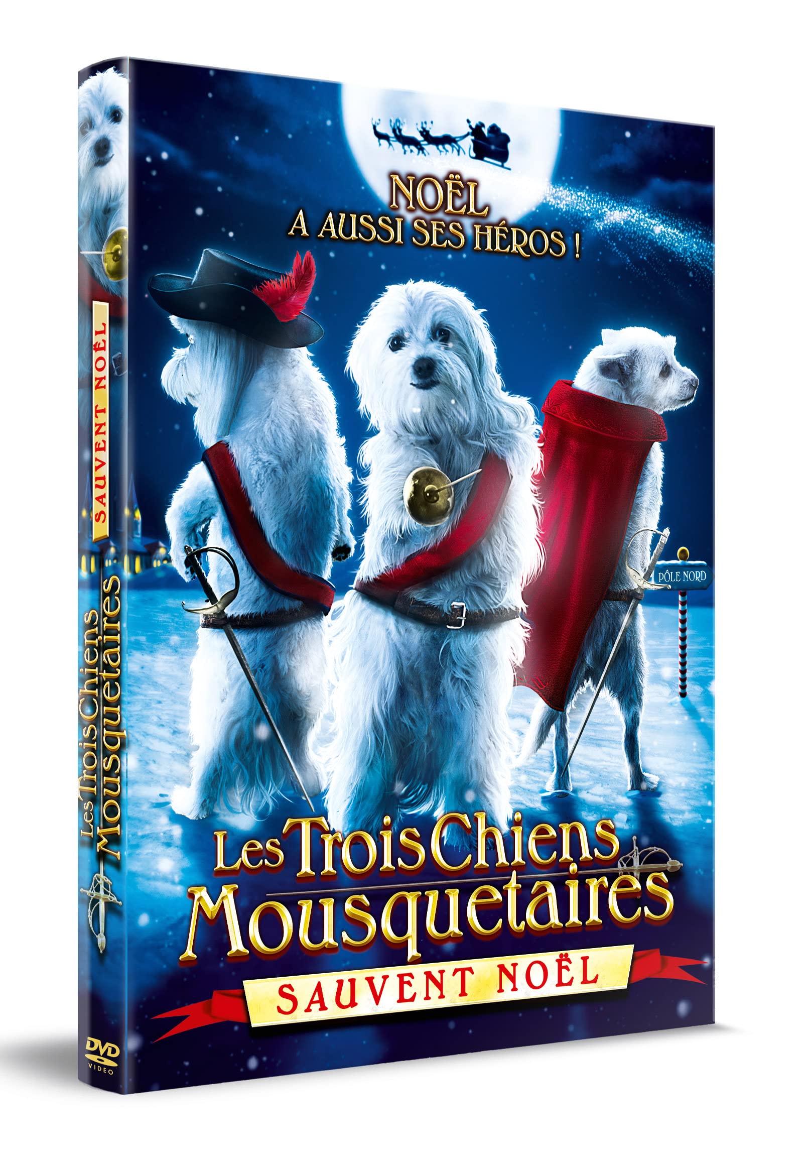 Trois chiens mousquetaires Films