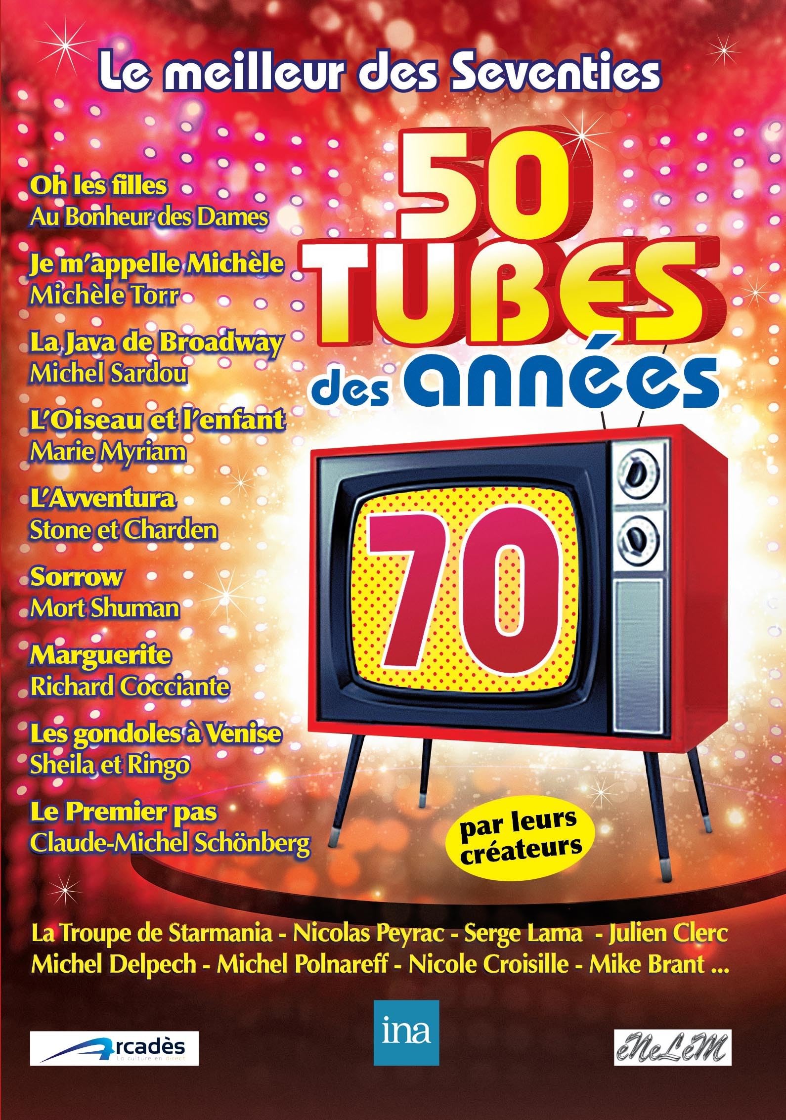 50 tubes des années 70 Films
