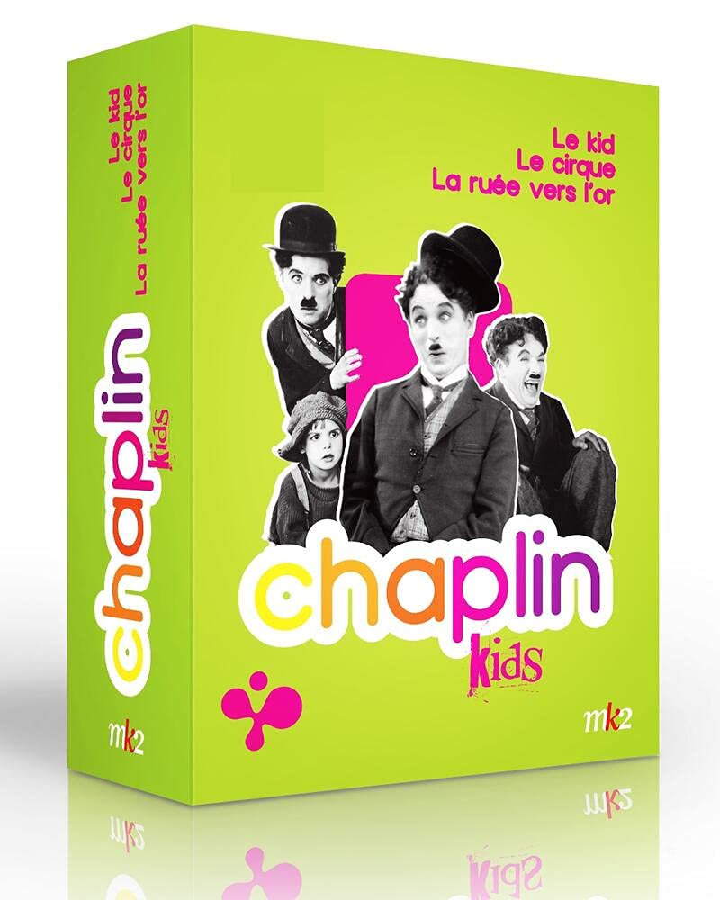 Coffret chaplin kids 3 films : le kid ; la ruée vers l'or ; le cirque Films