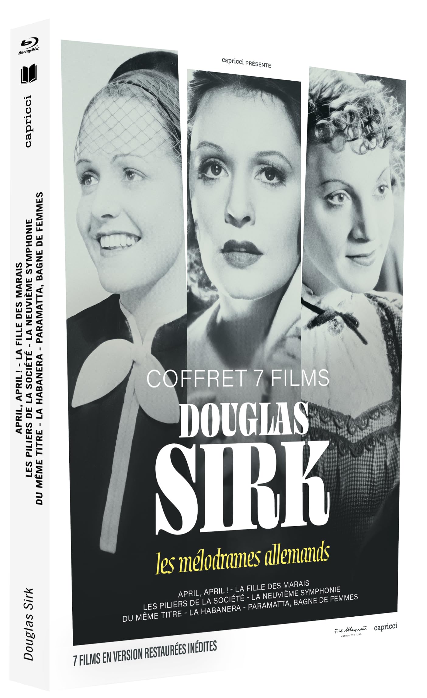 Douglas sirk - les mélodrames allemands - 7 films Films