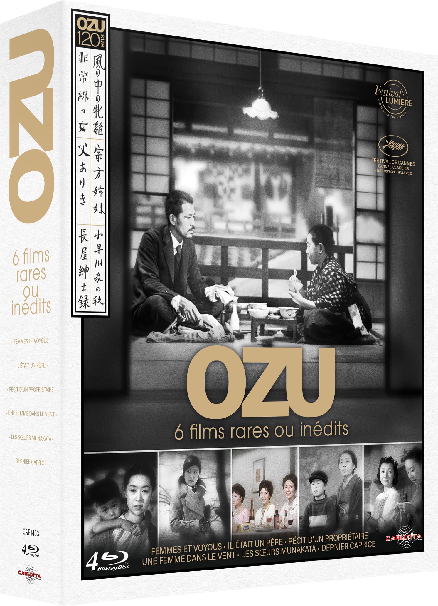 Ozu - 6 films rares ou inedits dvd