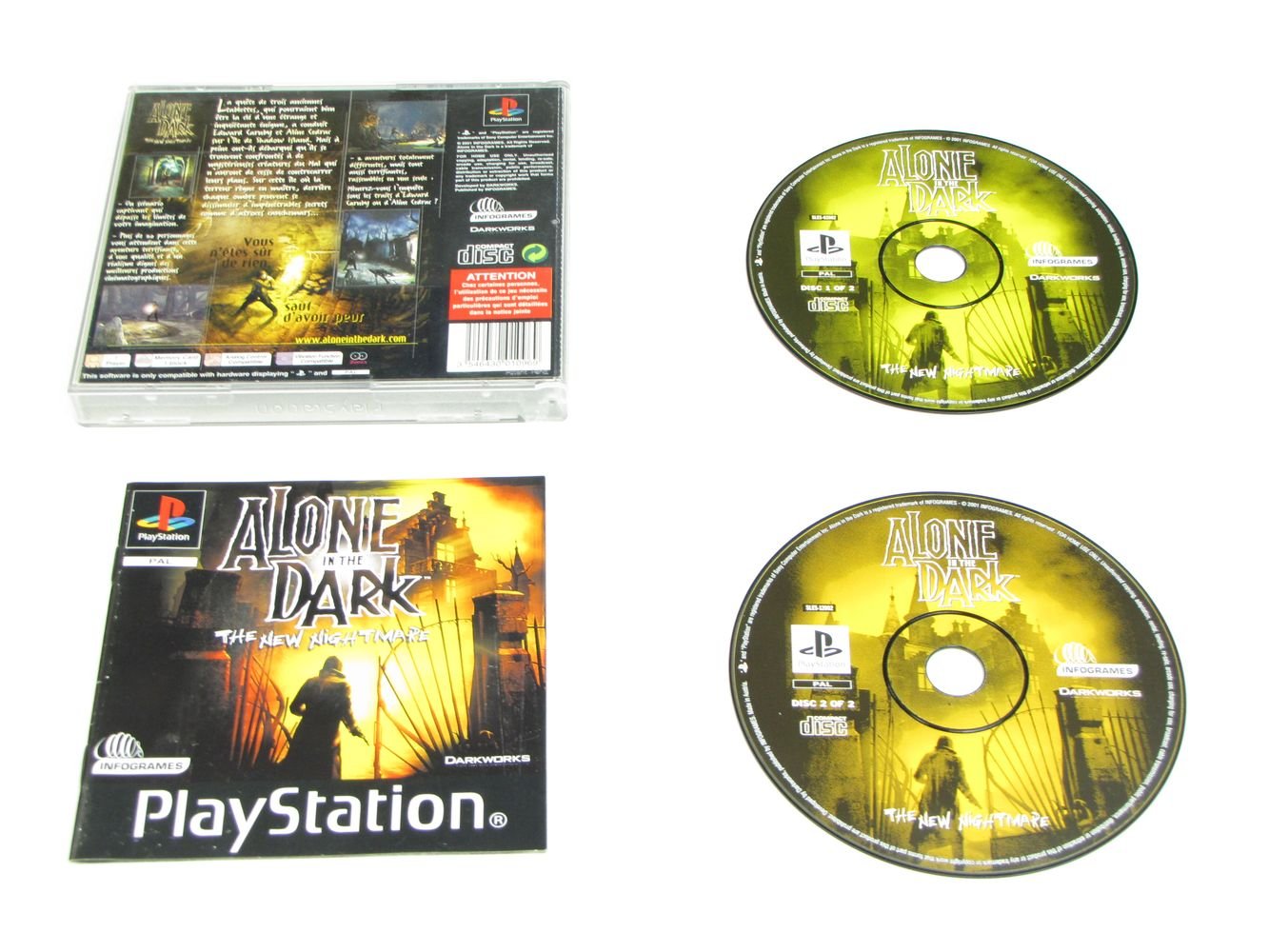 Alone in the dark 4 - Playstation - PAL - BRC Games