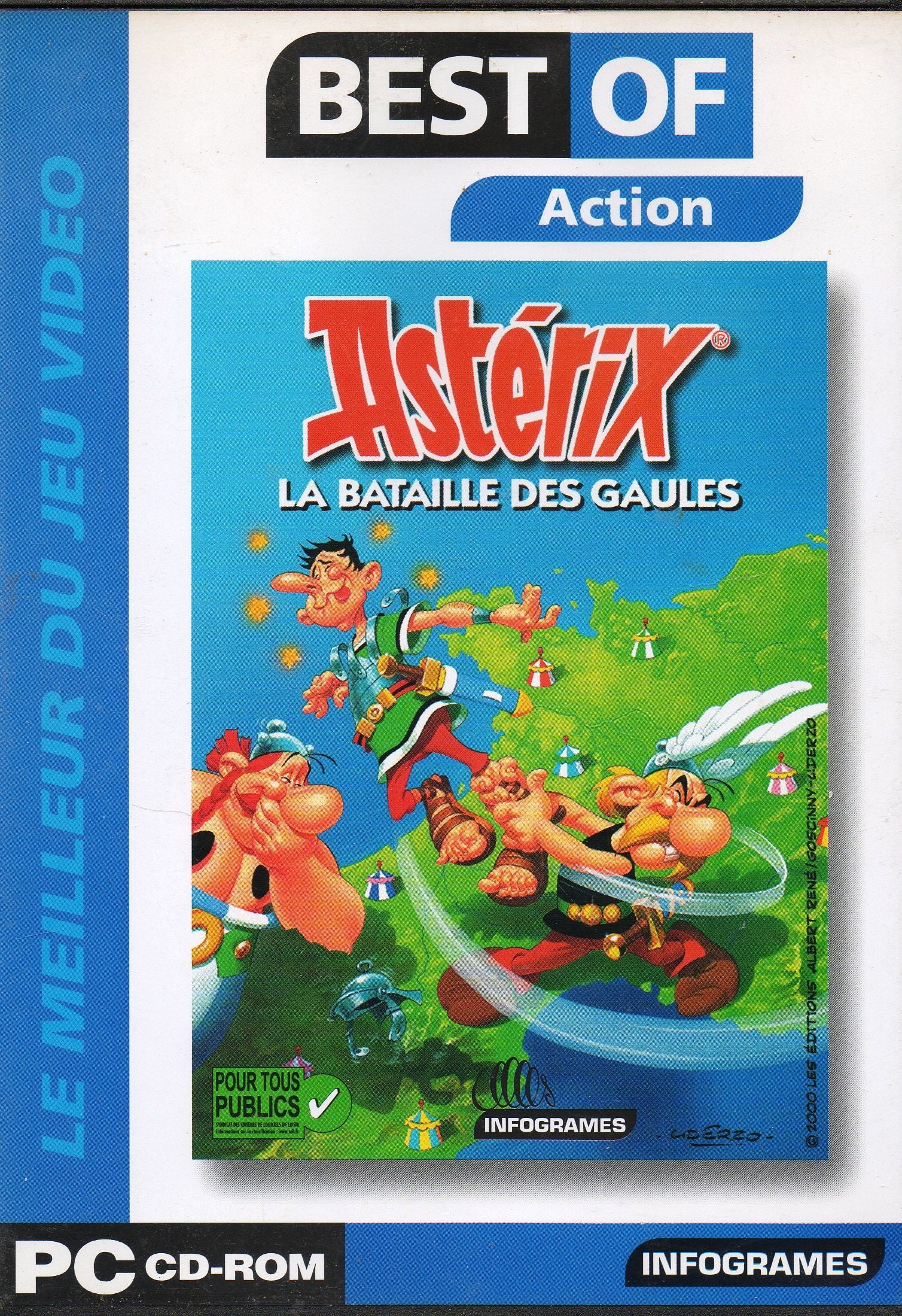 Asterix, La bataille des Gaules : Windows 95 ou 98 game