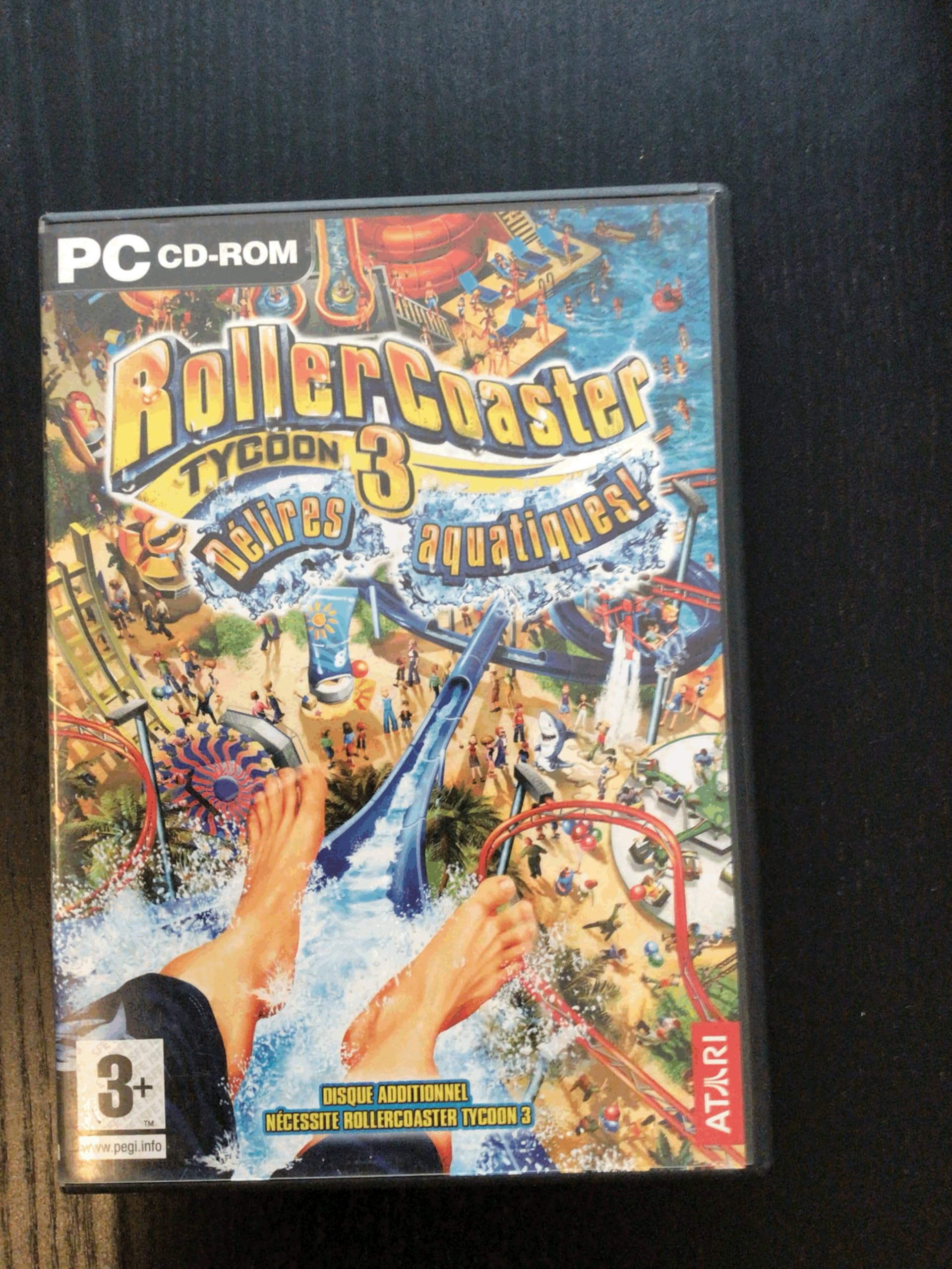 Rollercoaster Tycoon 3 Délires aquatiques PC