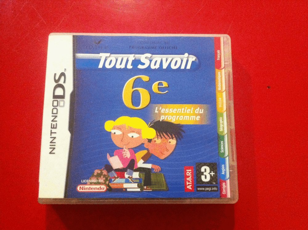 Tout savoir 6e - l'essentiel du programme game
