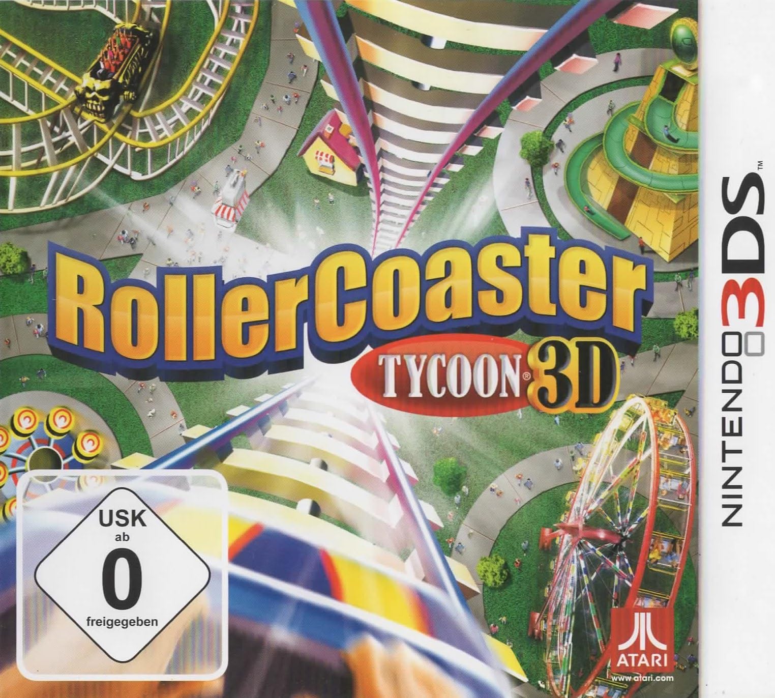 RollerCoaster Tycoon 3D Nintendo DS