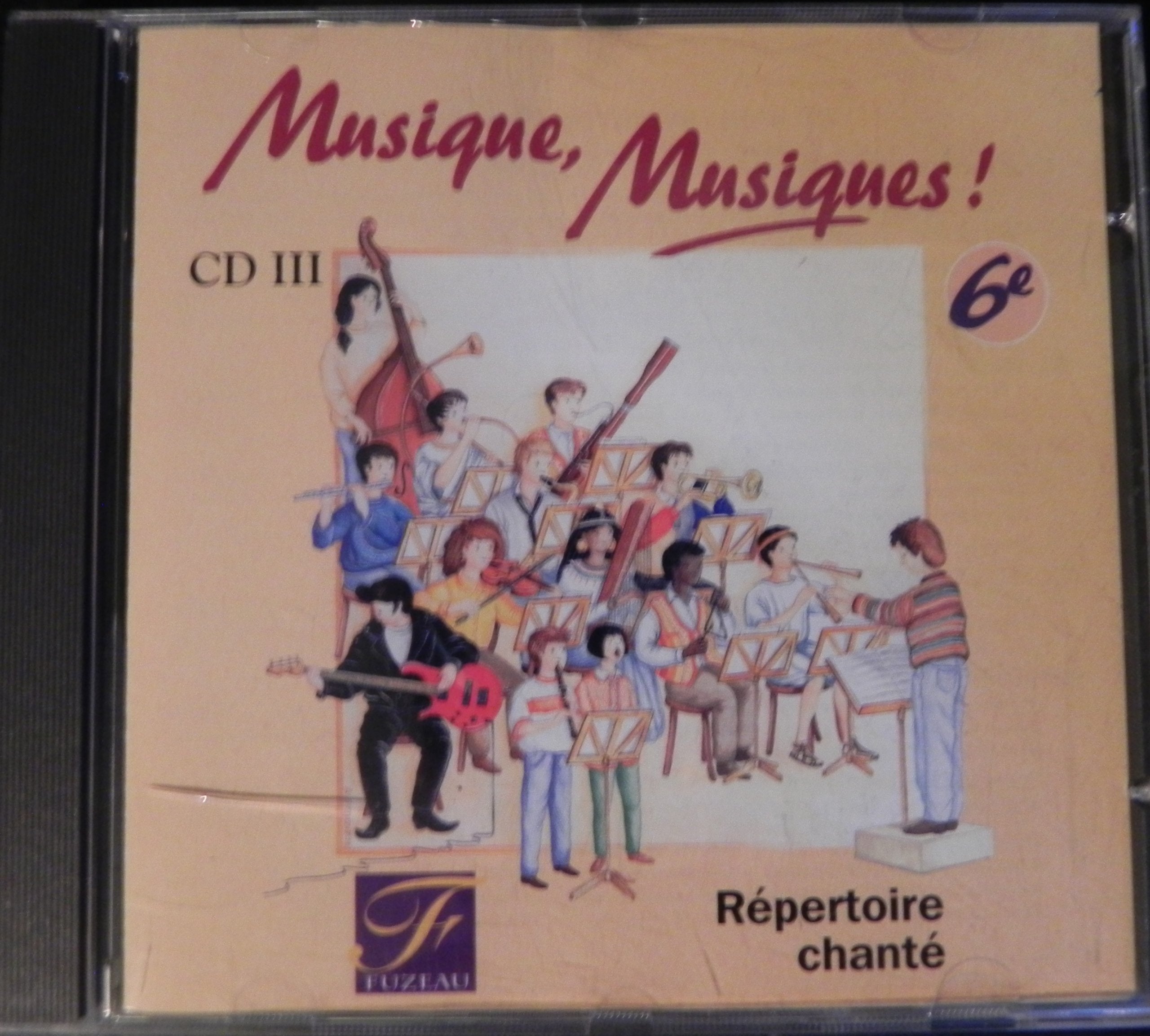 Product Image: Musique musiques sixième compacte disque 1
