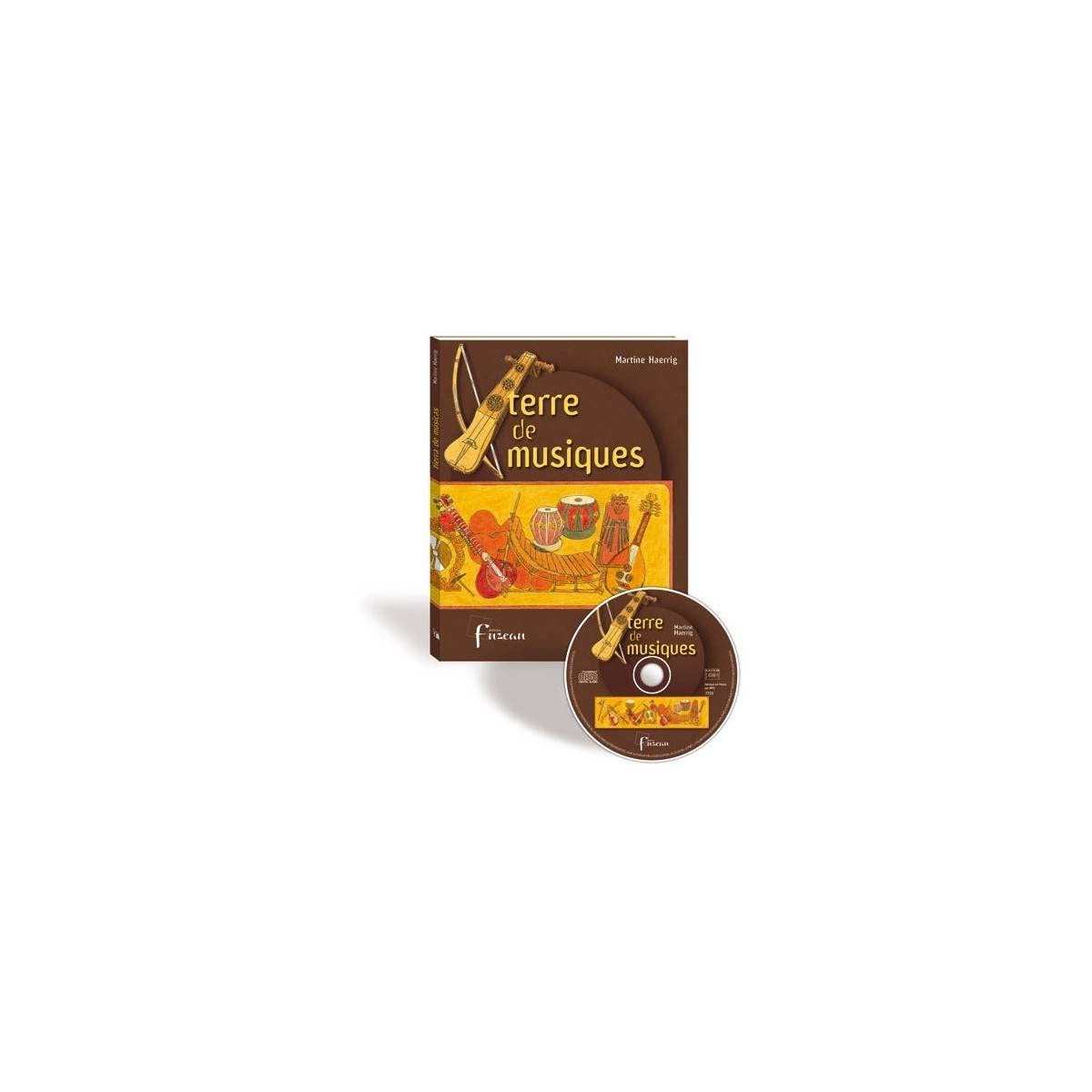 Terre de musiques - Livre + CD book