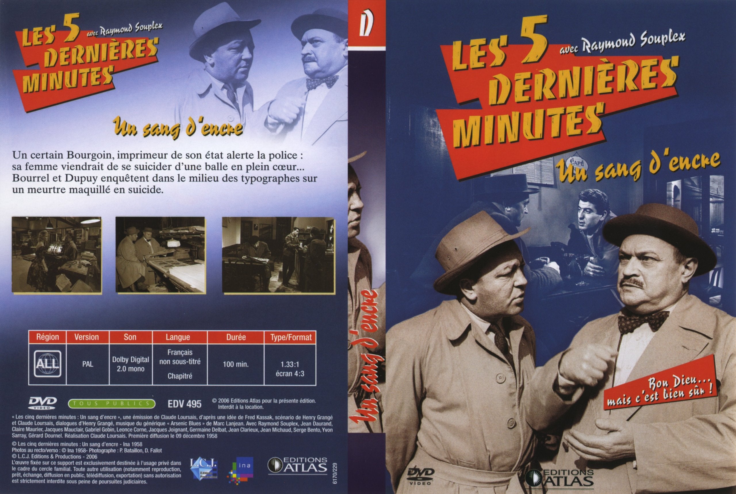 Les 5 dernières minutes, r. souplex, saison 13 : poison d'eau douce ; un sang d'encre ; d'une pierre deux coups Box sets