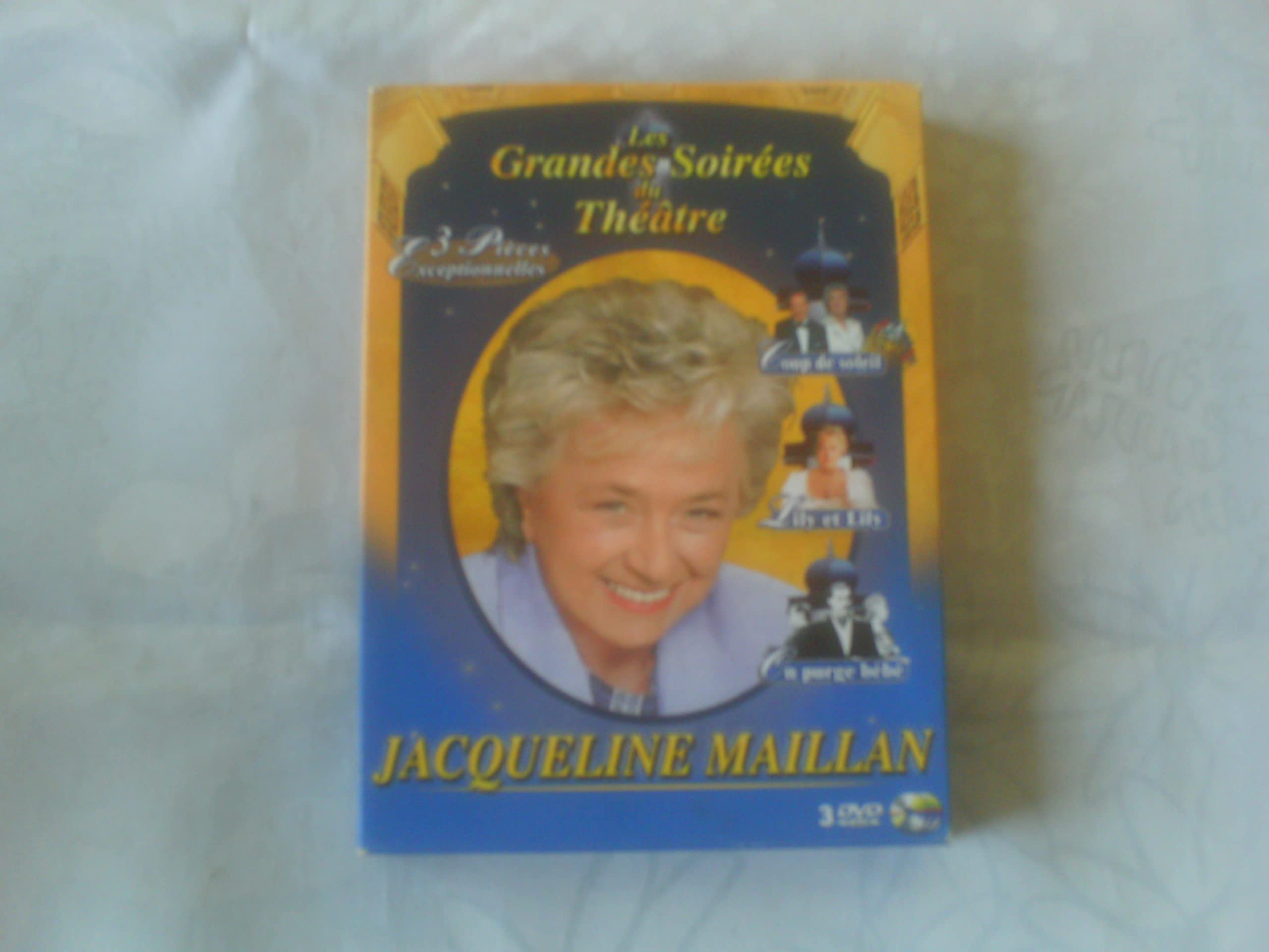 Coffret jacqueline maillan : coup de soleil ; lily et lily ; on purge bebe Films
